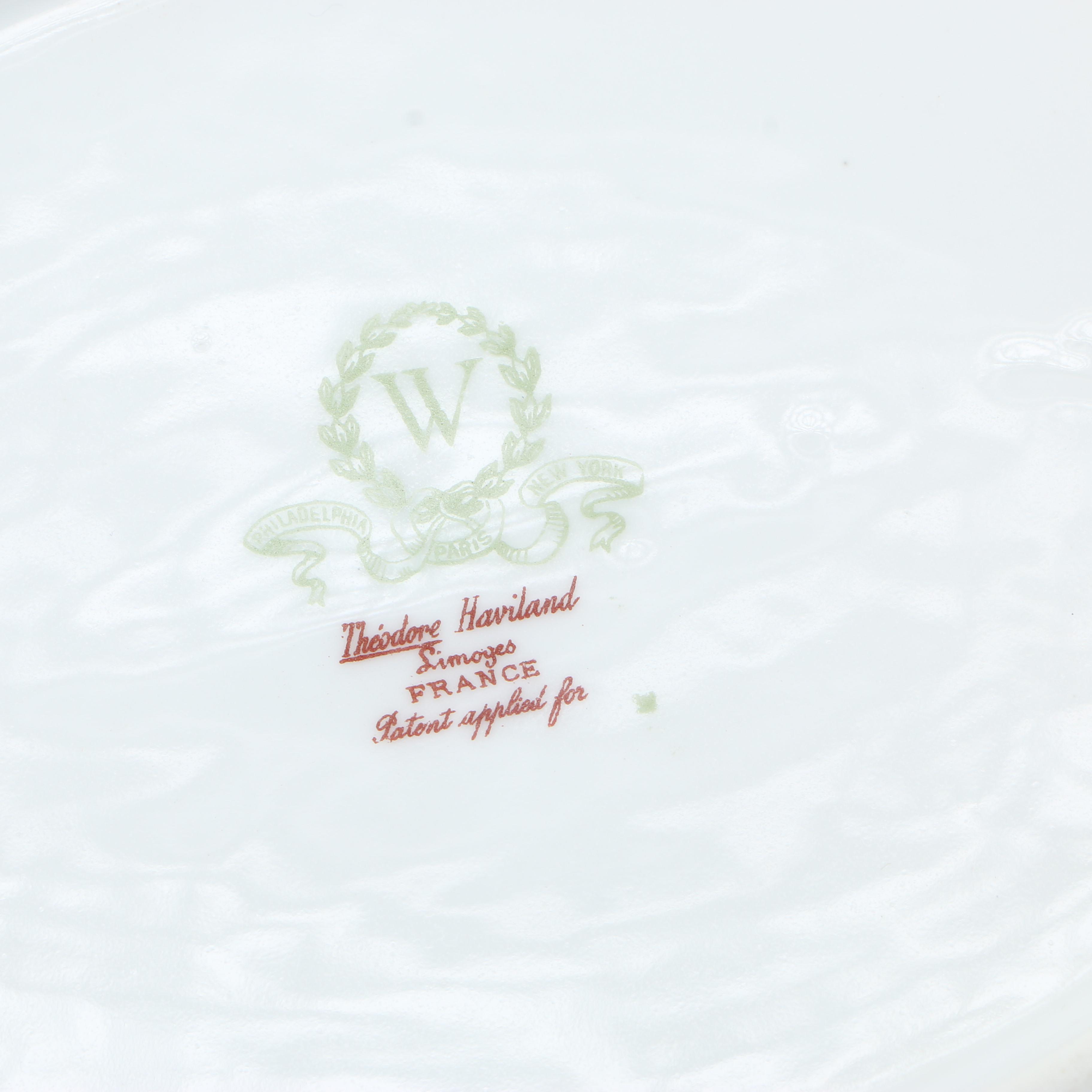 Haviland Limoges China Tableware Set