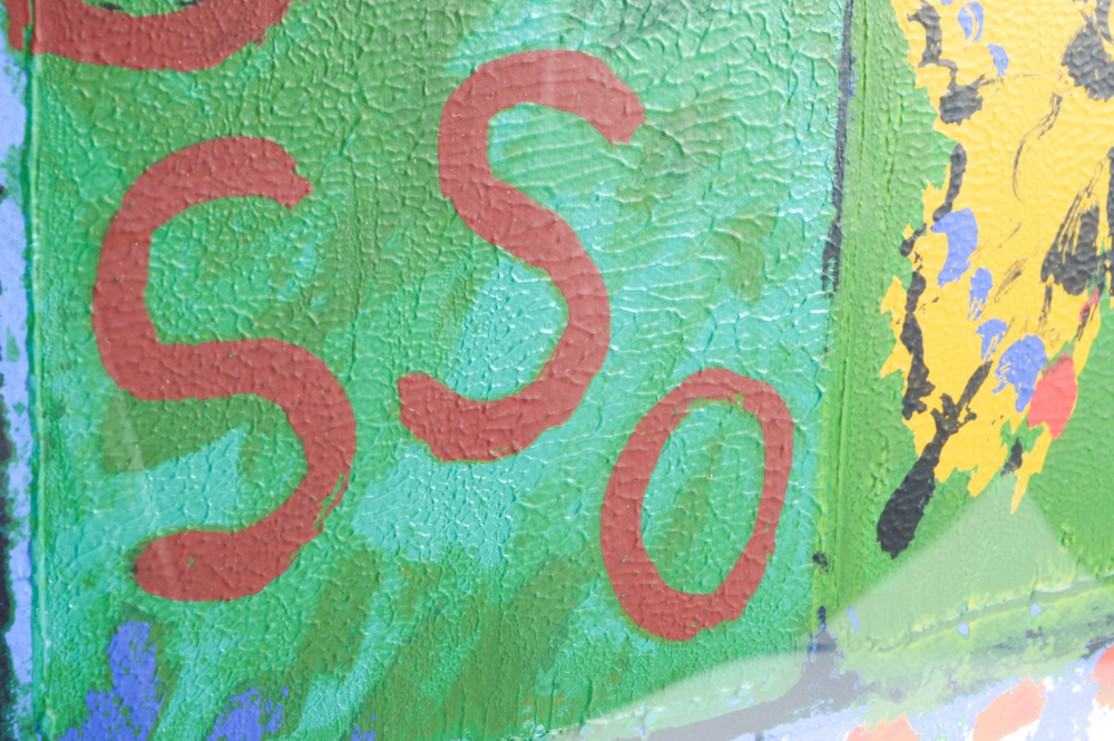 Joe Tilson Artist Proof Screenprint with Woodblock  "Conjunction, Swallowtail, Sesso "