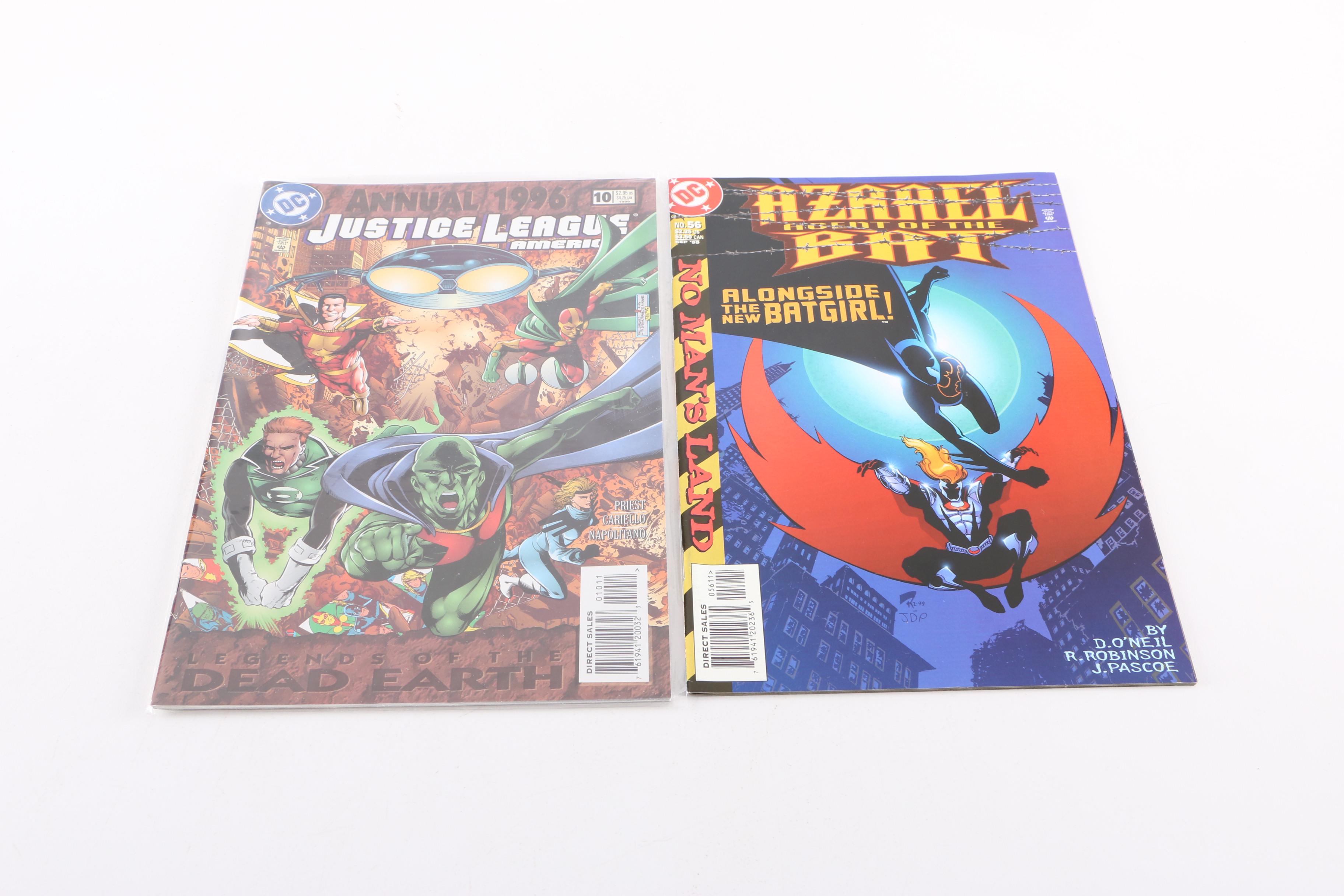 Modern Age DC Comics Including "Azrael", "Green Lantern" and "Aquaman"