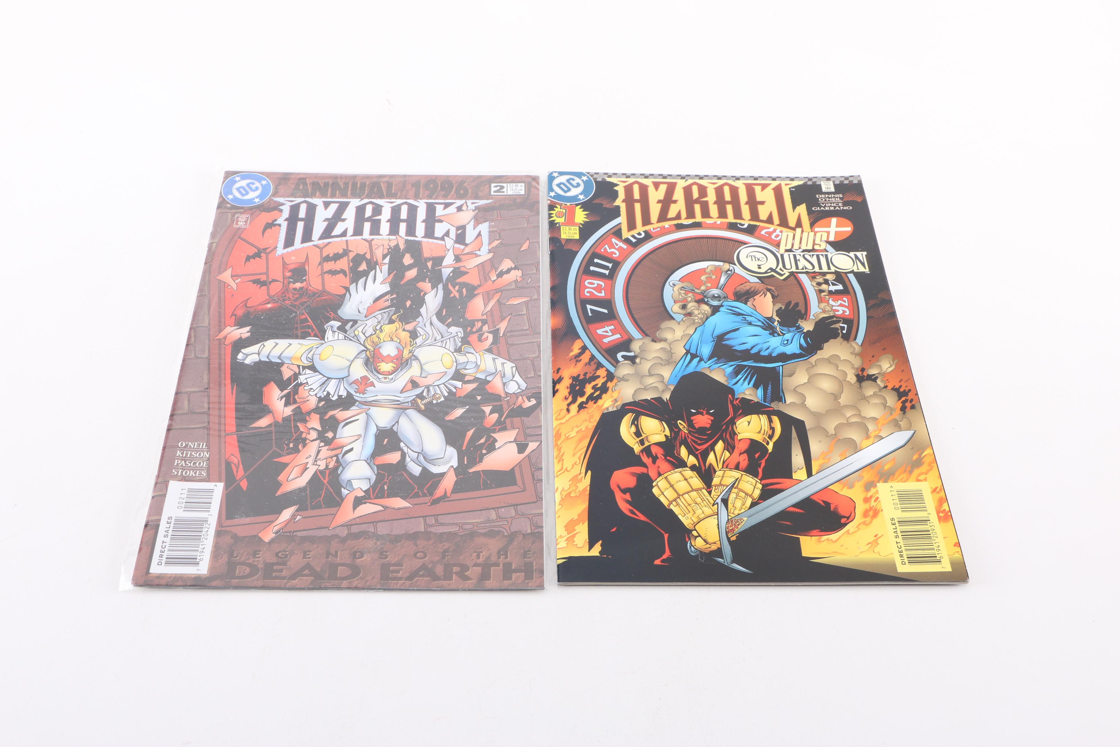 Modern Age DC Comics Including "Azrael", "Green Lantern" and "Aquaman"