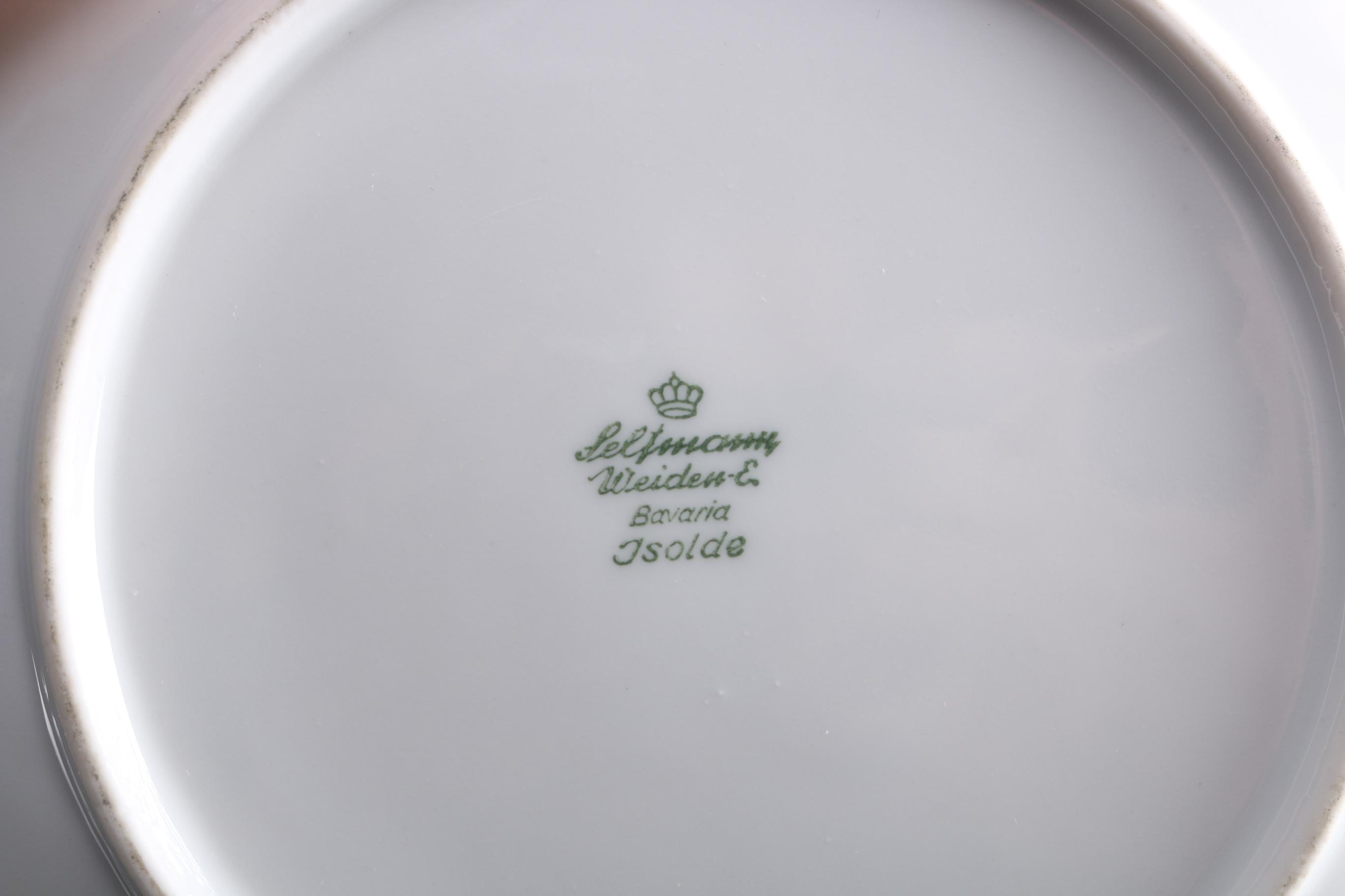 White Porcelain China Tableware Including Seltmann Weiden
