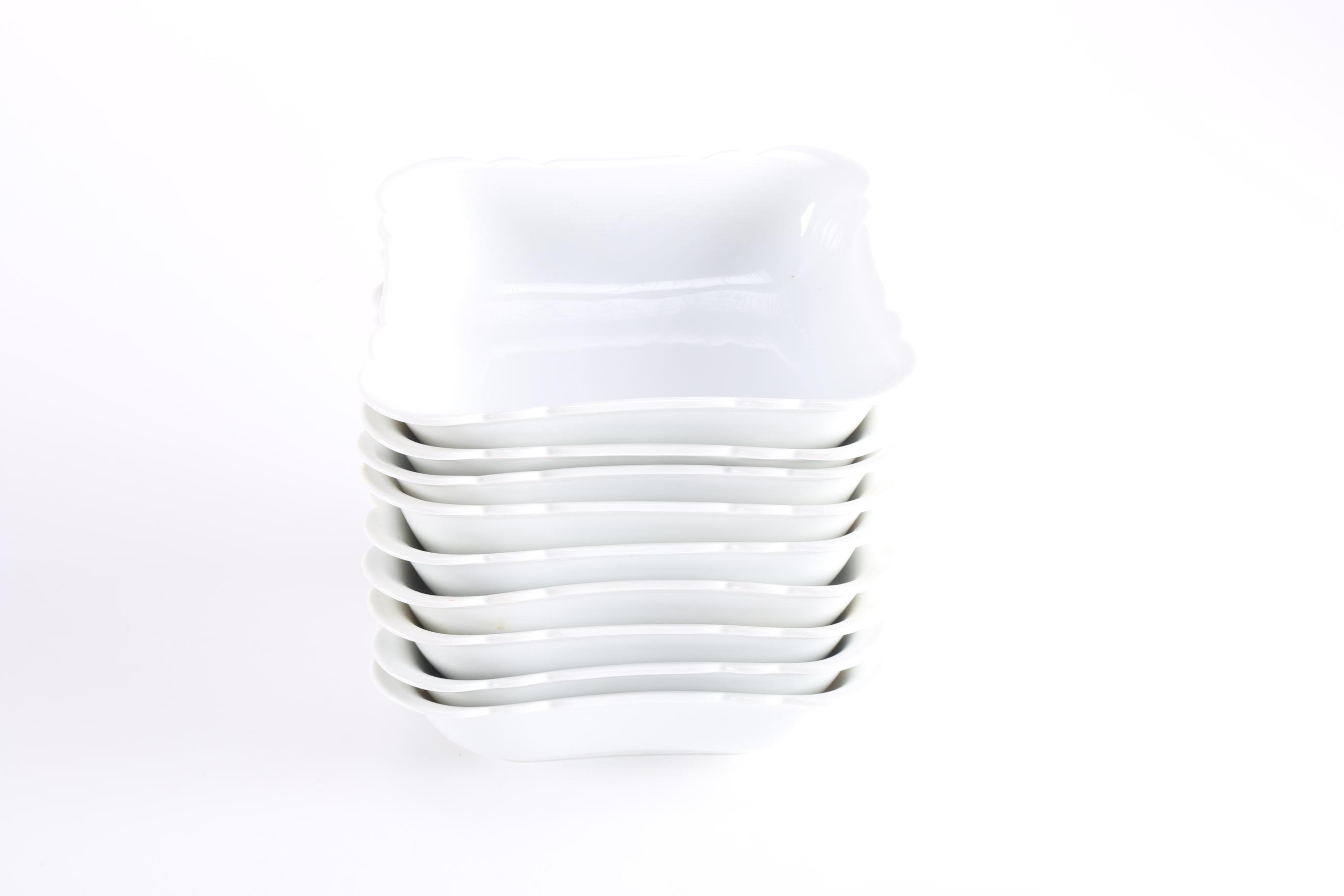 White Porcelain China Tableware Including Seltmann Weiden