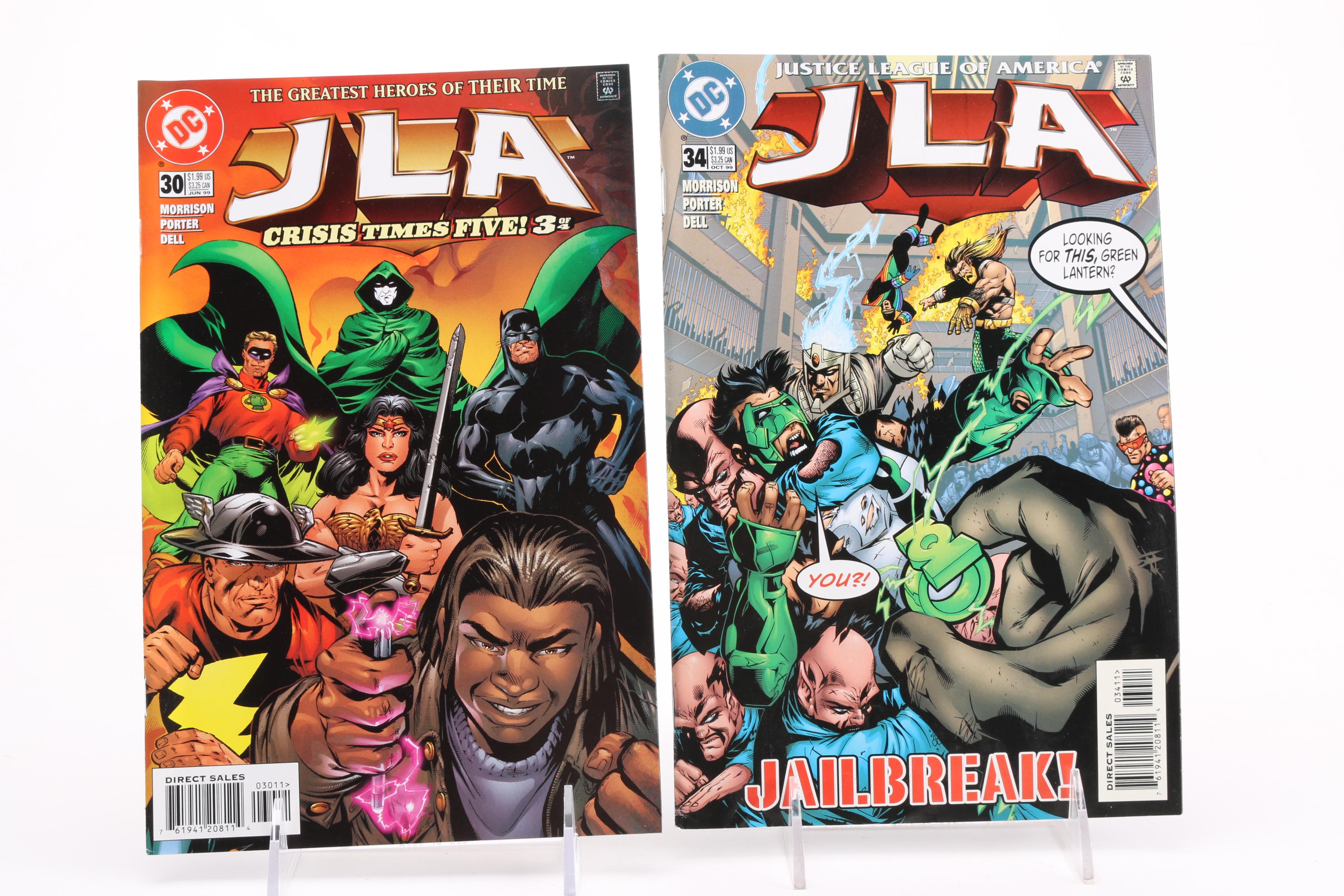 Modern Age DC Comic Books Featuring The Justice League