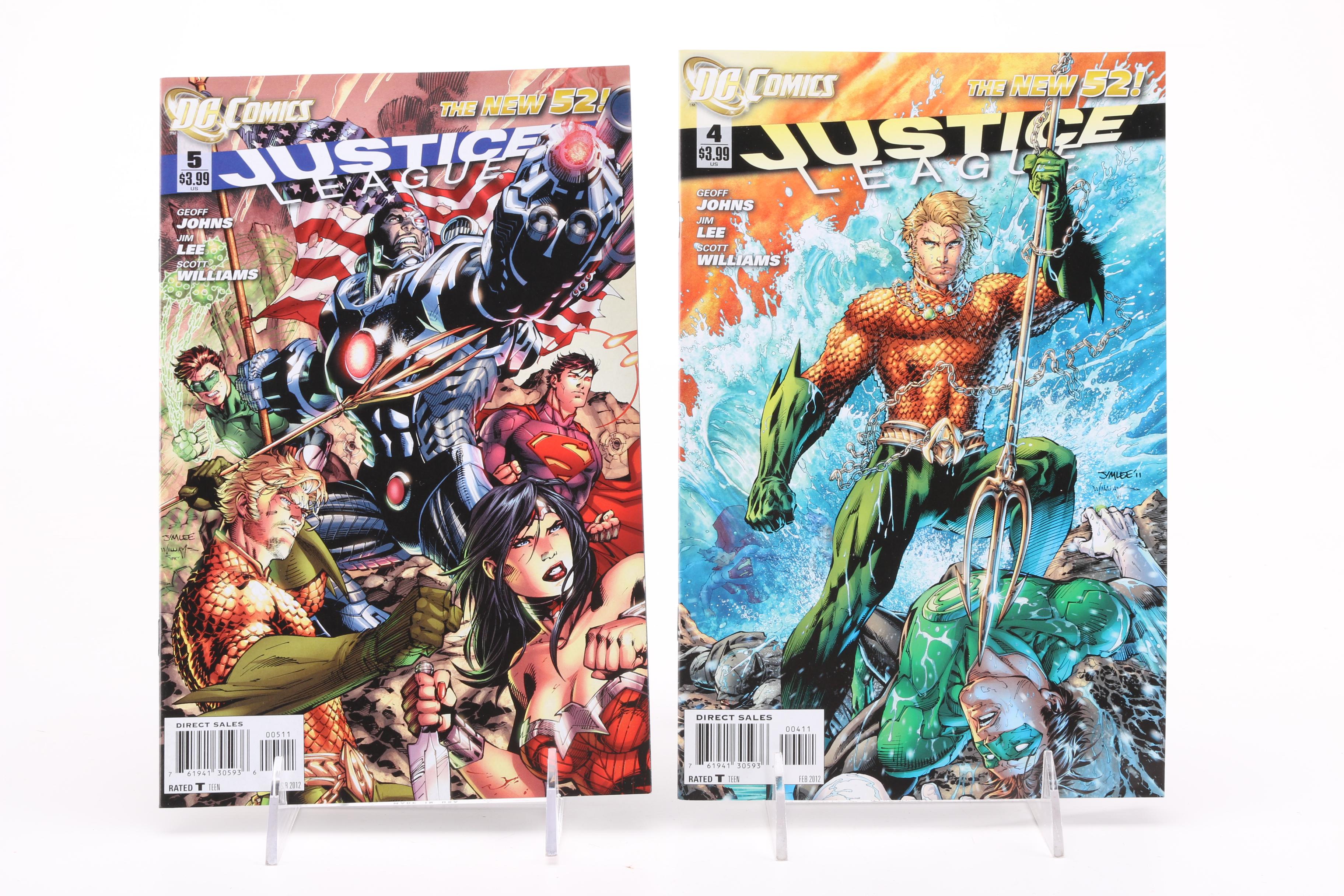 Modern Age DC Comic Books Featuring The Justice League
