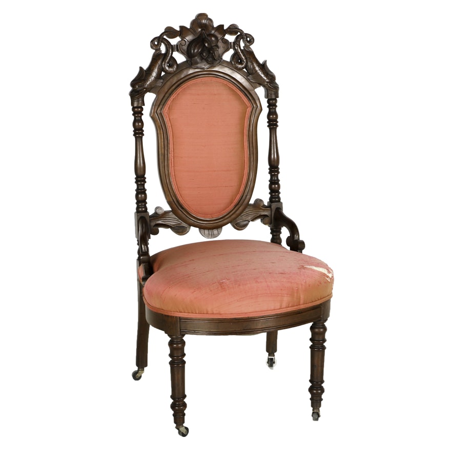 Late 19th Century Victorian Parlor Chair