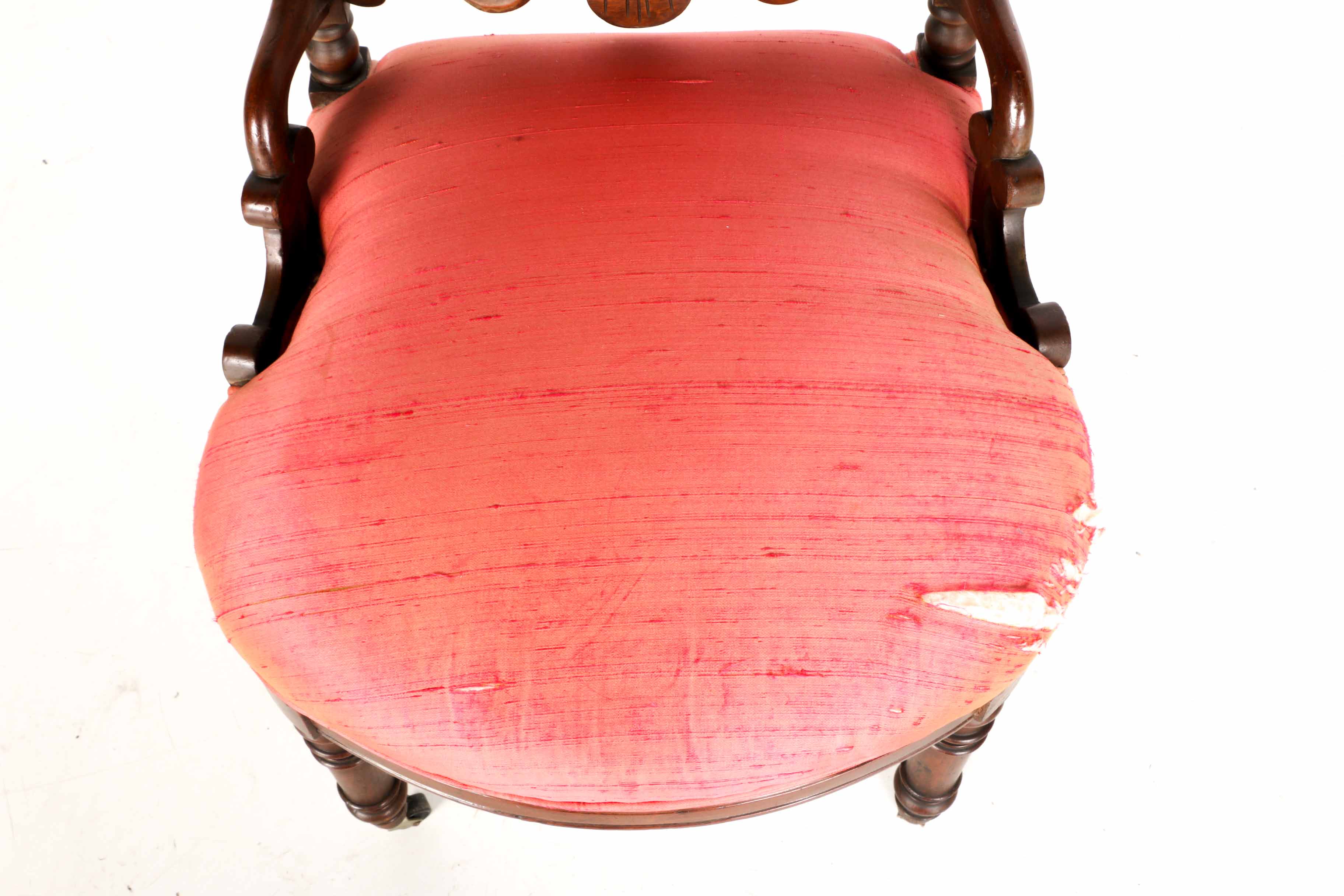 Late 19th Century Victorian Parlor Chair