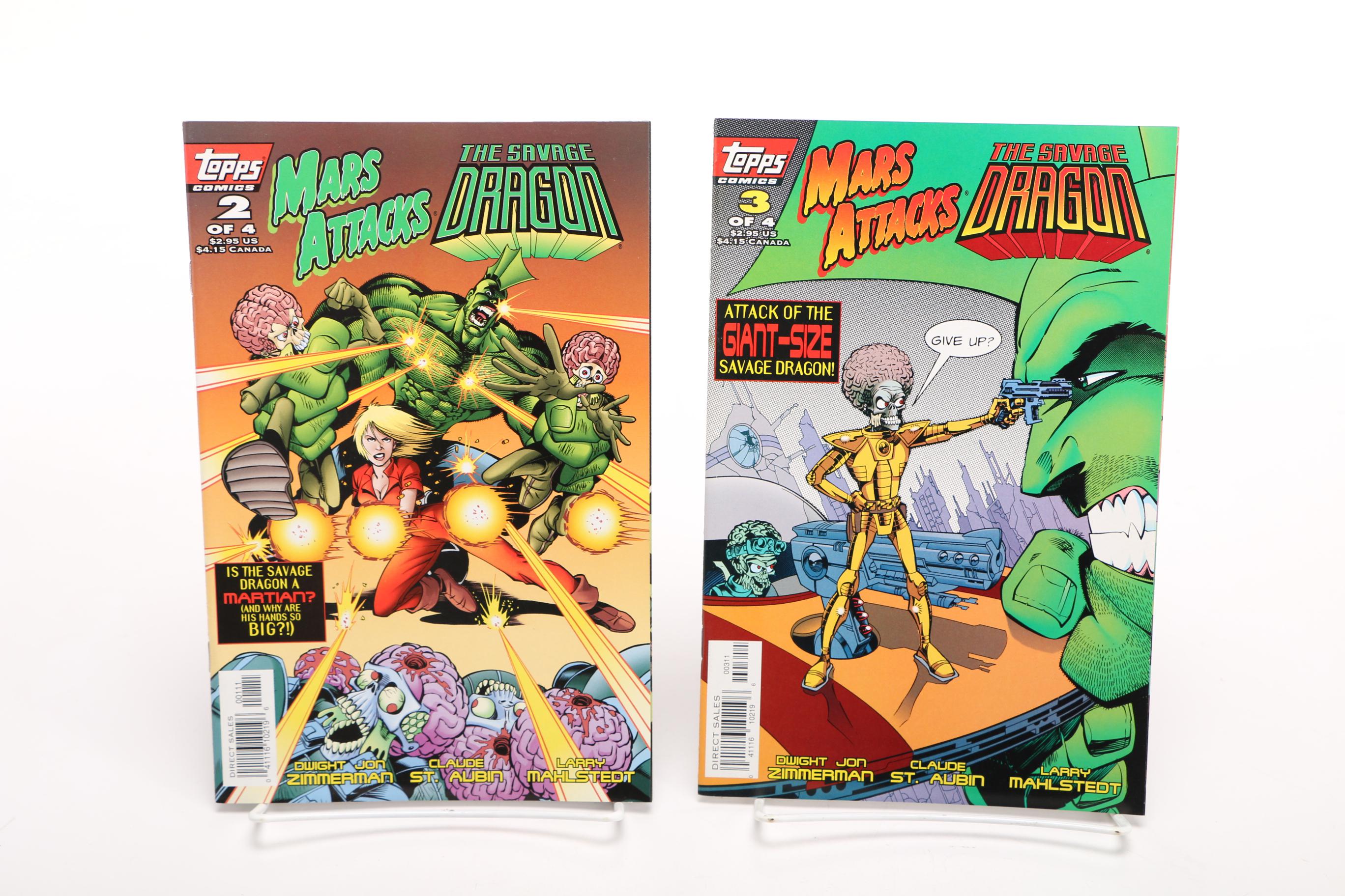 Acclaim, Malibu, and Topps Comic Books Including "Quantum and Woody"