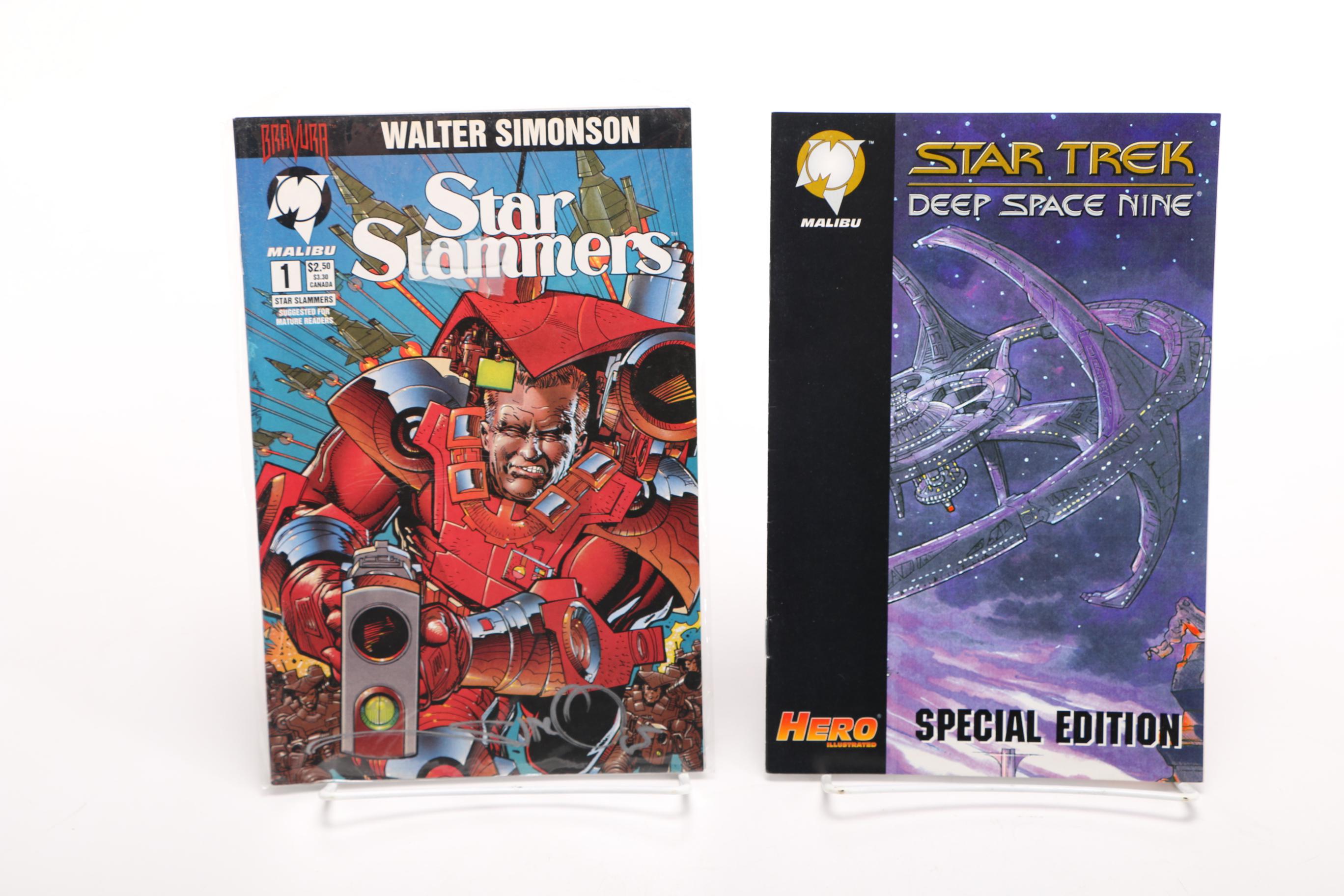 Acclaim, Malibu, and Topps Comic Books Including "Quantum and Woody"