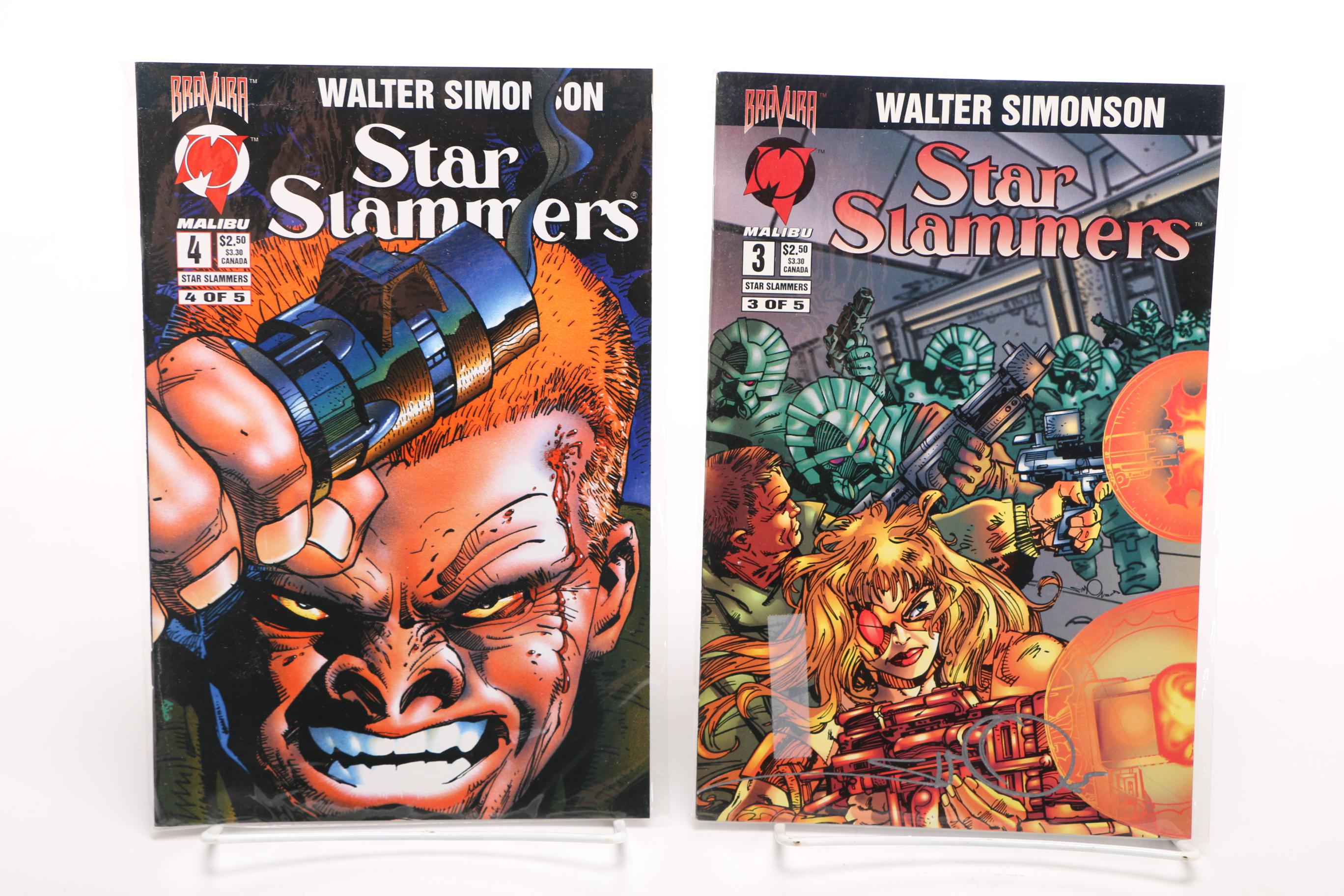 Acclaim, Malibu, and Topps Comic Books Including "Quantum and Woody"