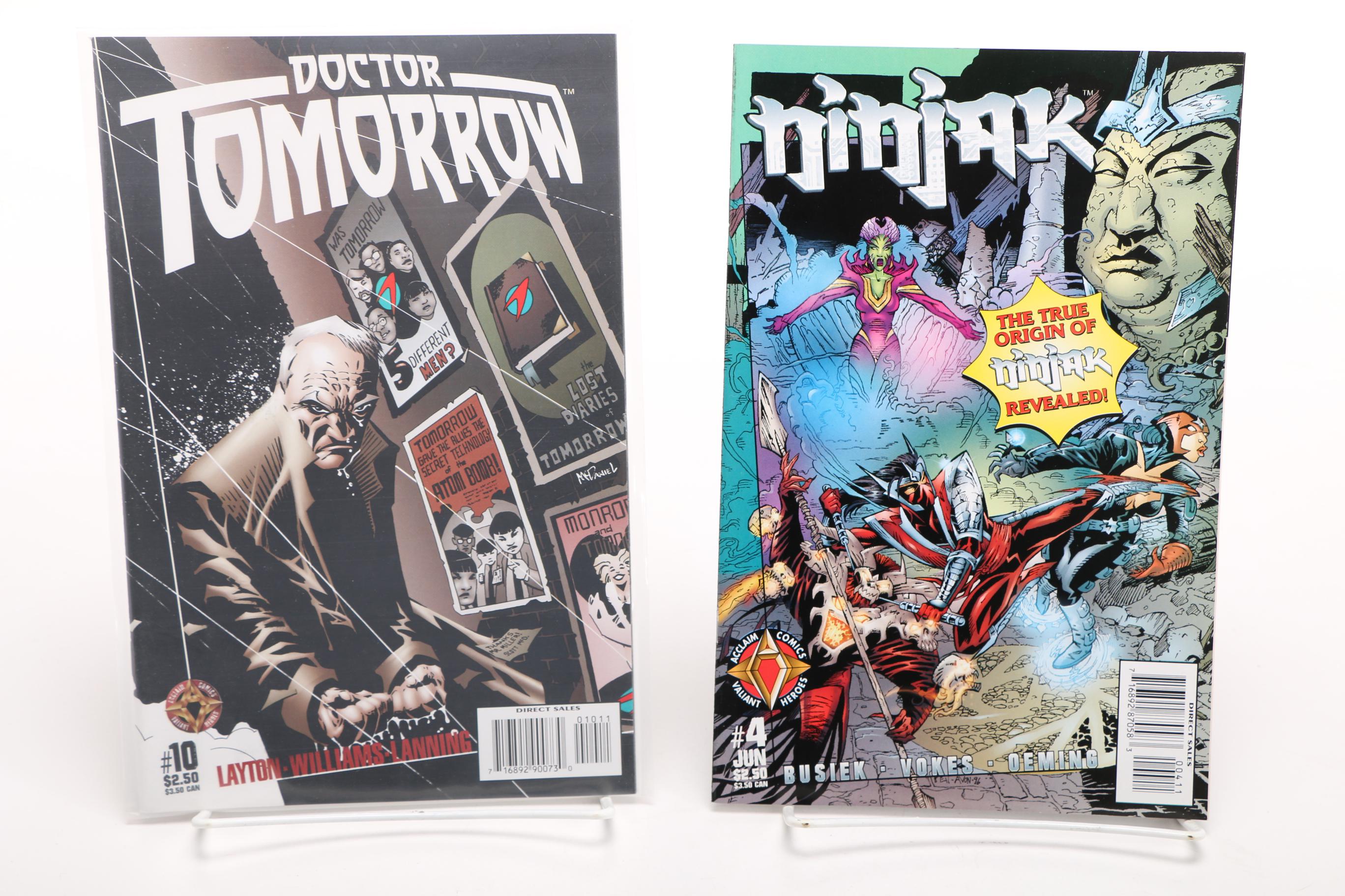 Acclaim, Malibu, and Topps Comic Books Including "Quantum and Woody"