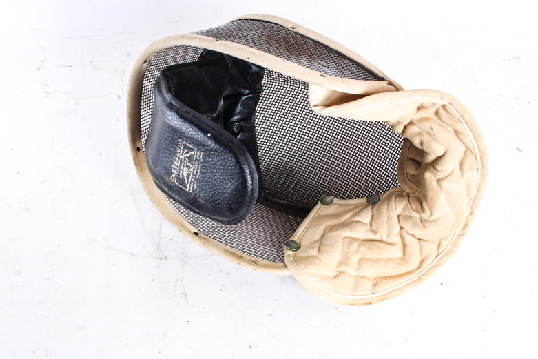 Vintage Castello Fencing Mask and Uniform Jacket