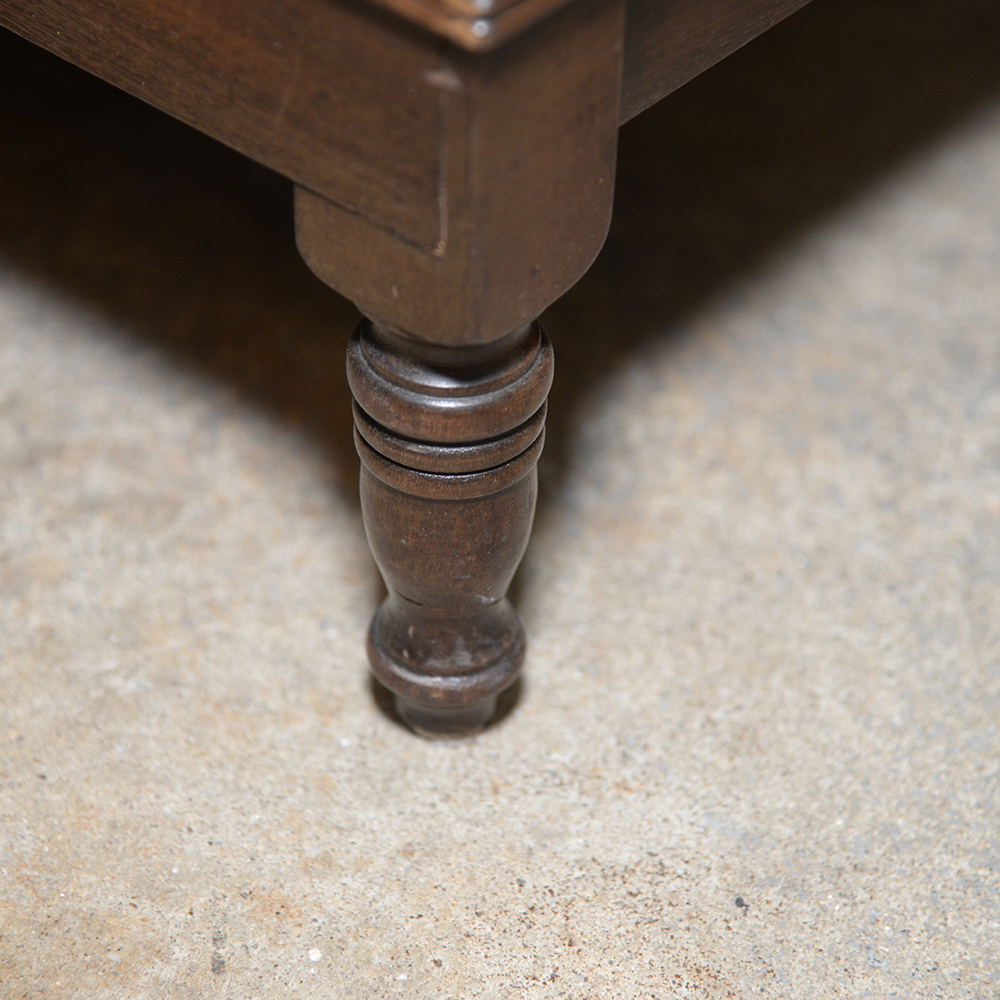 Vintage Mahogany Library Step Style Side Table