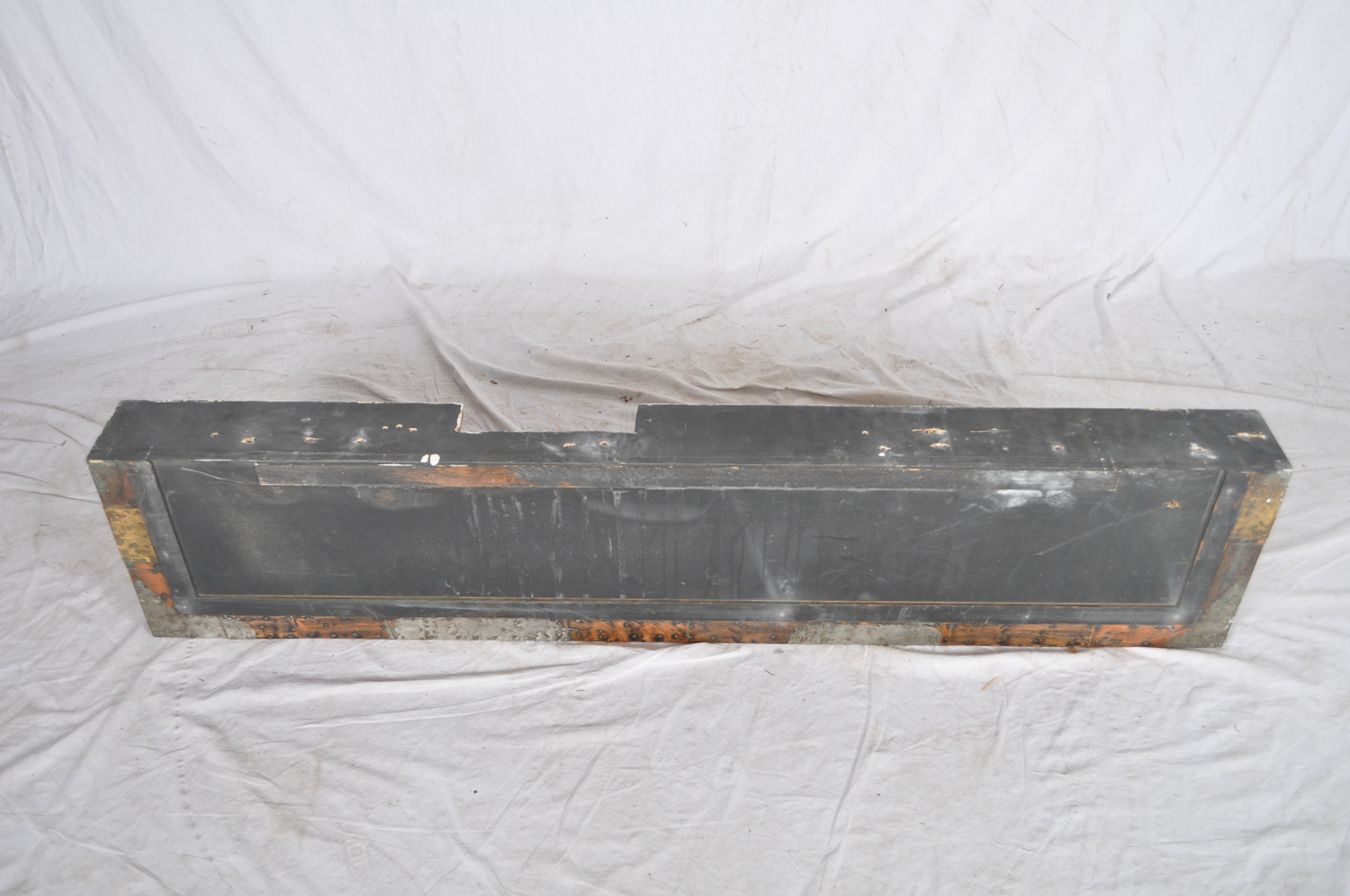 Wall Mounted Mirror and a Matching Slate Top Mantle