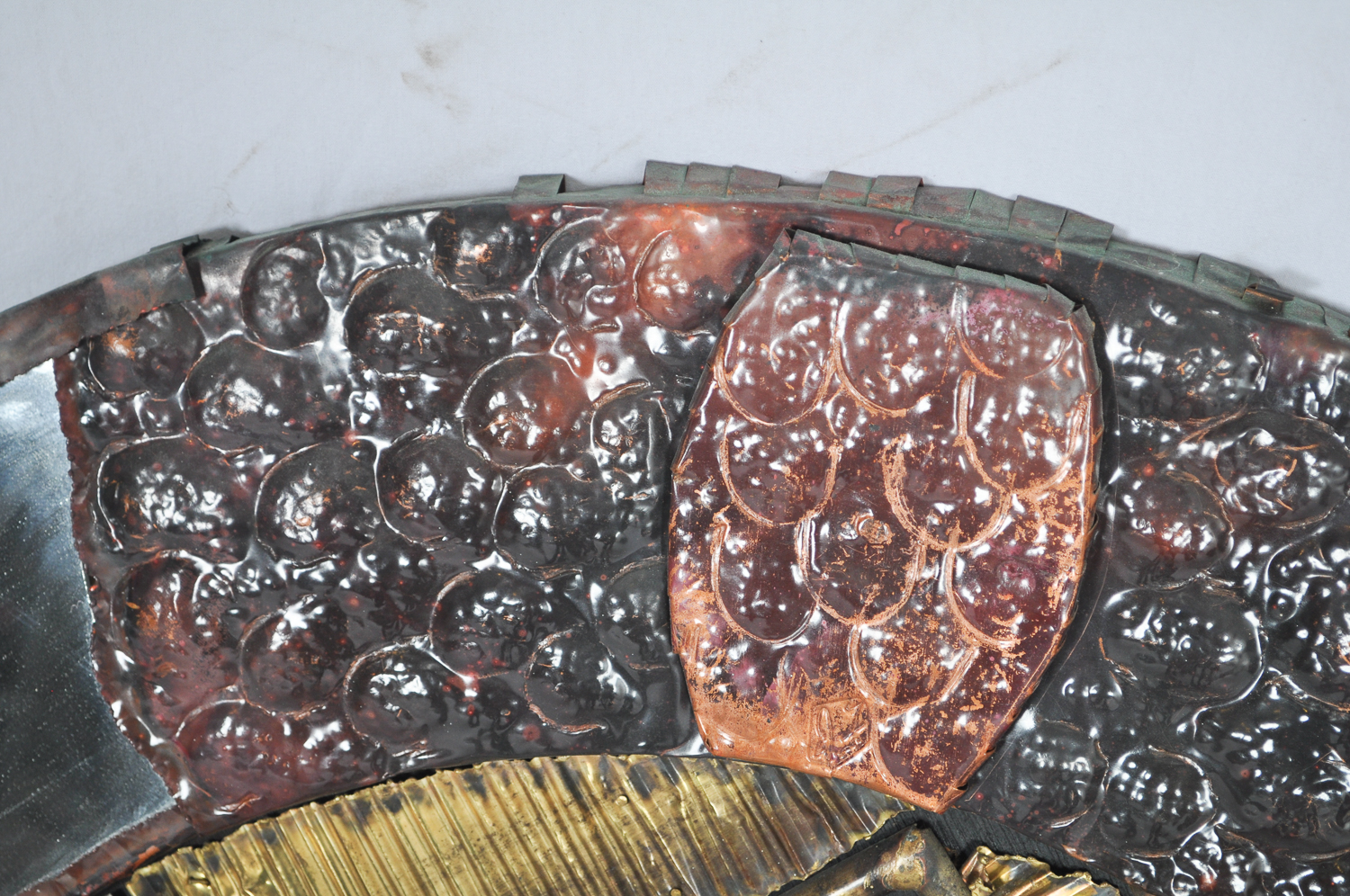 Wall Mounted Mirror and a Matching Slate Top Mantle