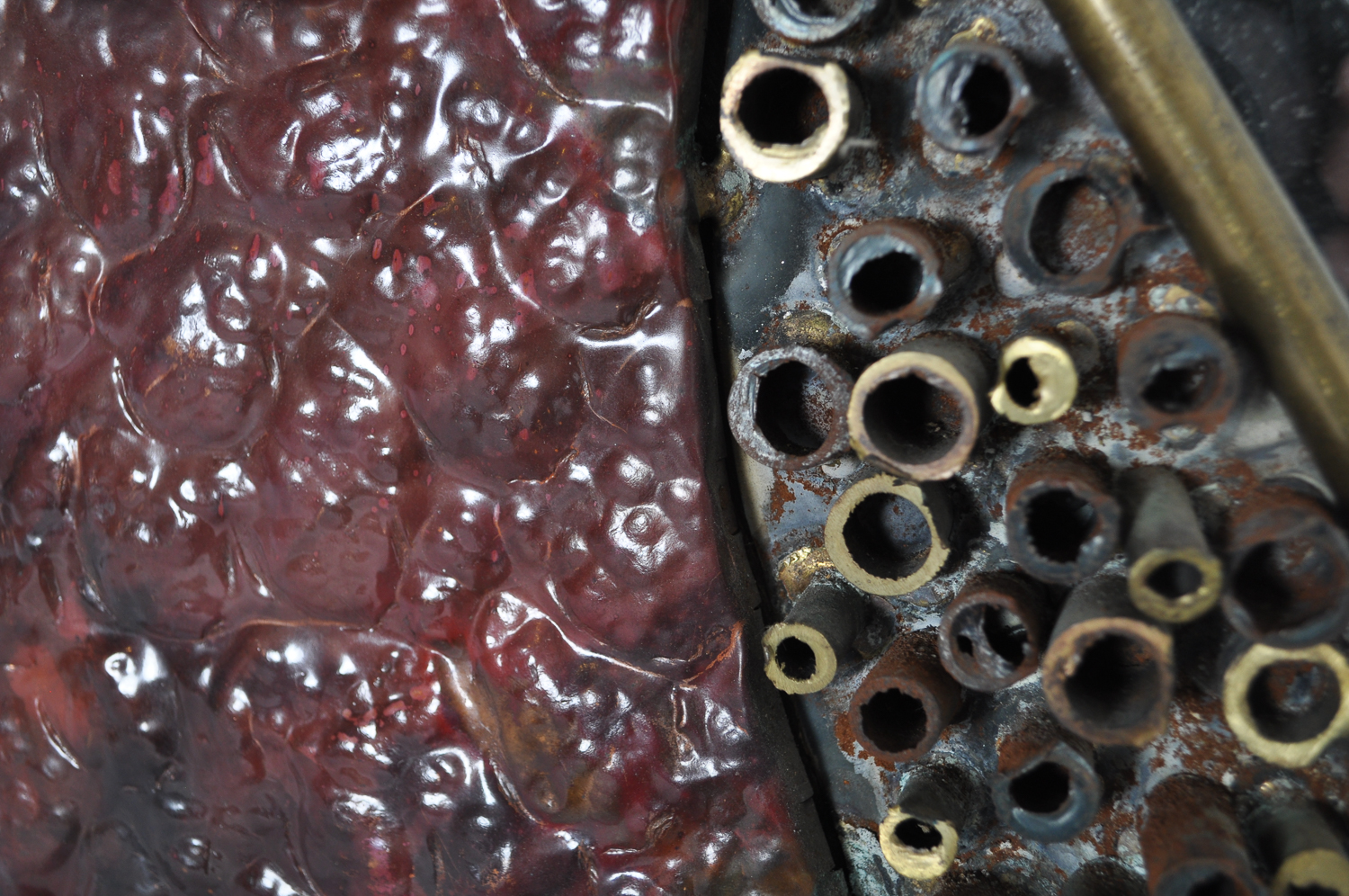 Wall Mounted Mirror and a Matching Slate Top Mantle