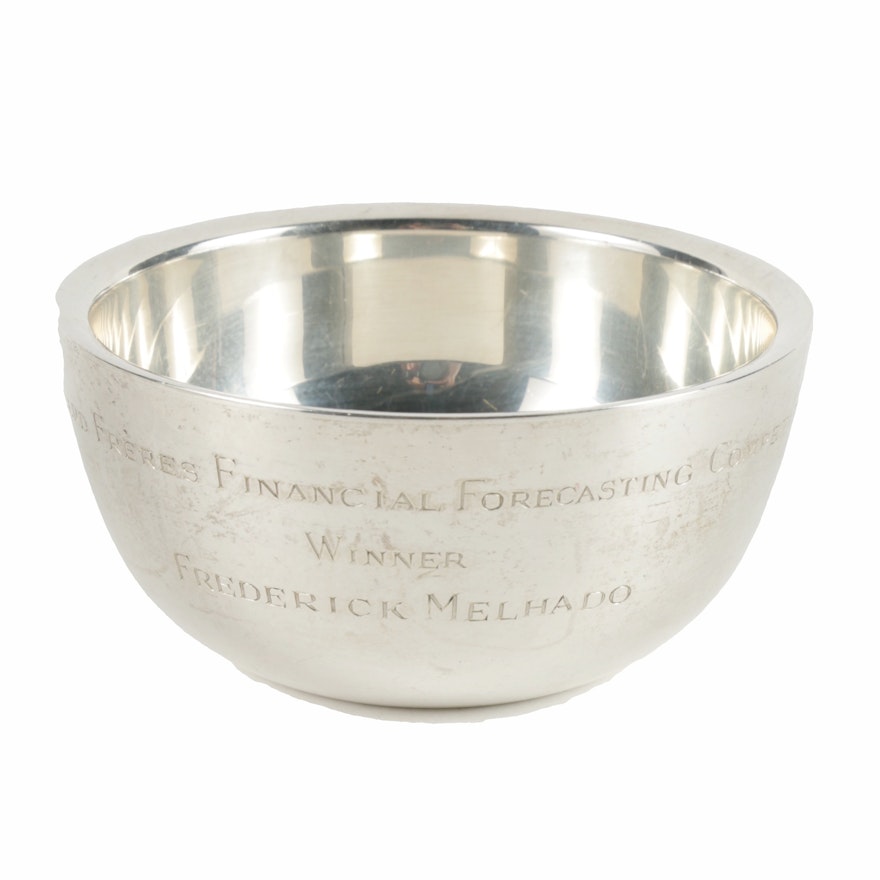 Tiffany & Co. Sterling Silver Trophy Bowl