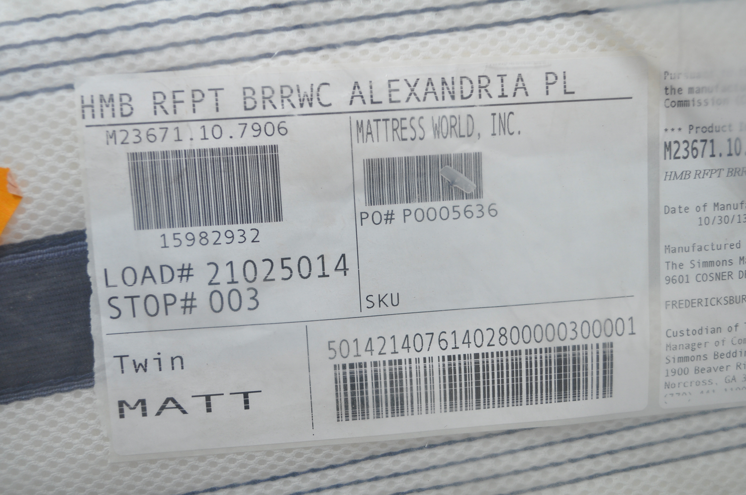 Beautyrest "Alexandria" Pillow Top Twin Mattress With Box Spring