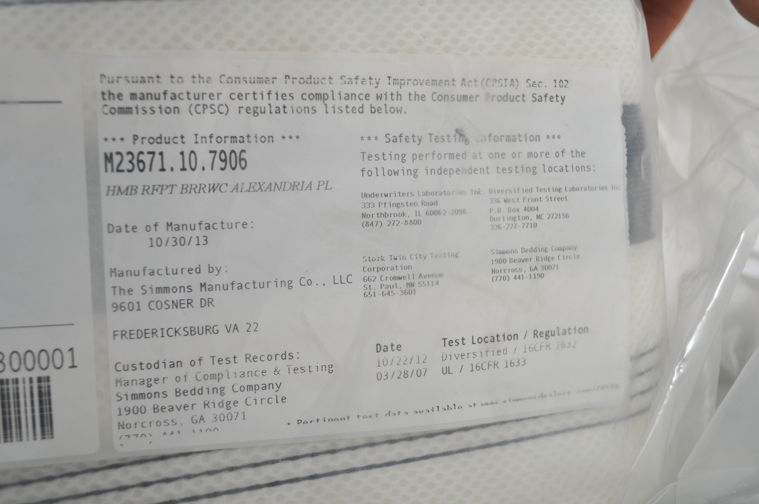 Beautyrest "Alexandria" Pillow Top Twin Mattress With Box Spring