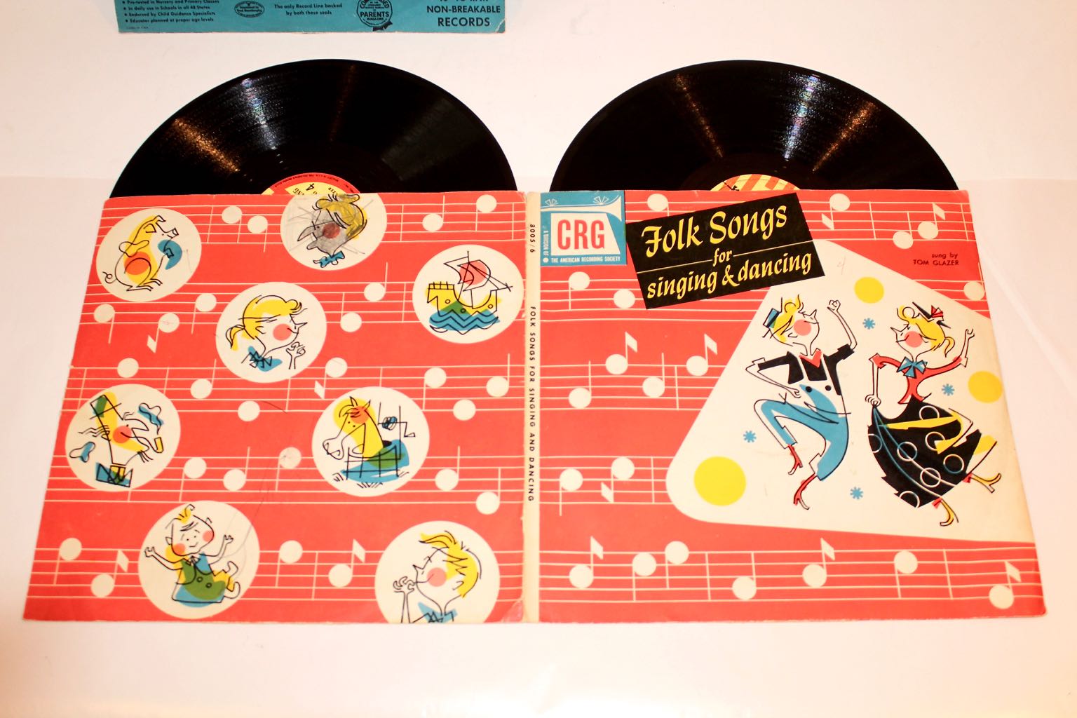 Vintage Children's 'Record Guild' Development & Learning Records