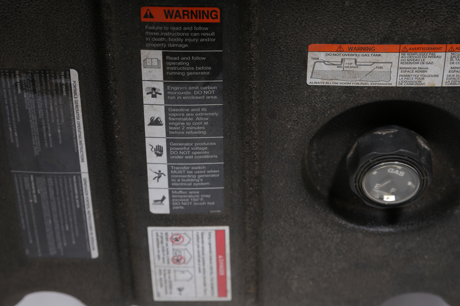 Briggs & Stratton 5500 Watts Portable Generator