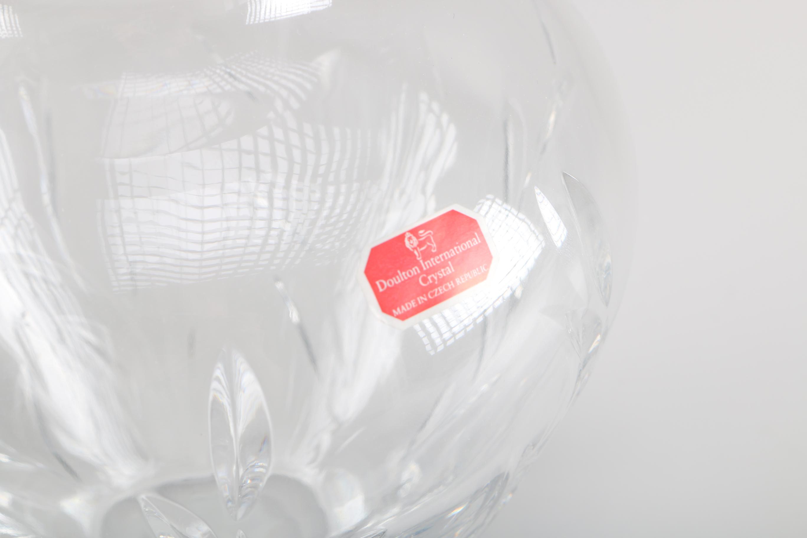 Royal Doulton Crystal Vase