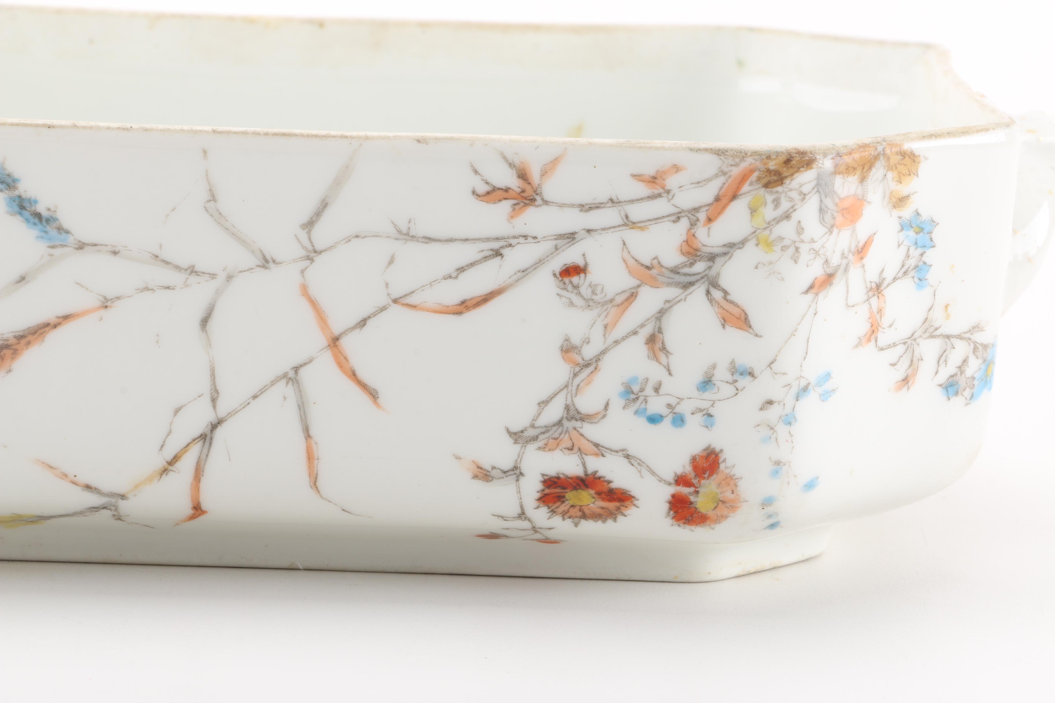 Antique Haviland Limoges Porcelain Serving Dish