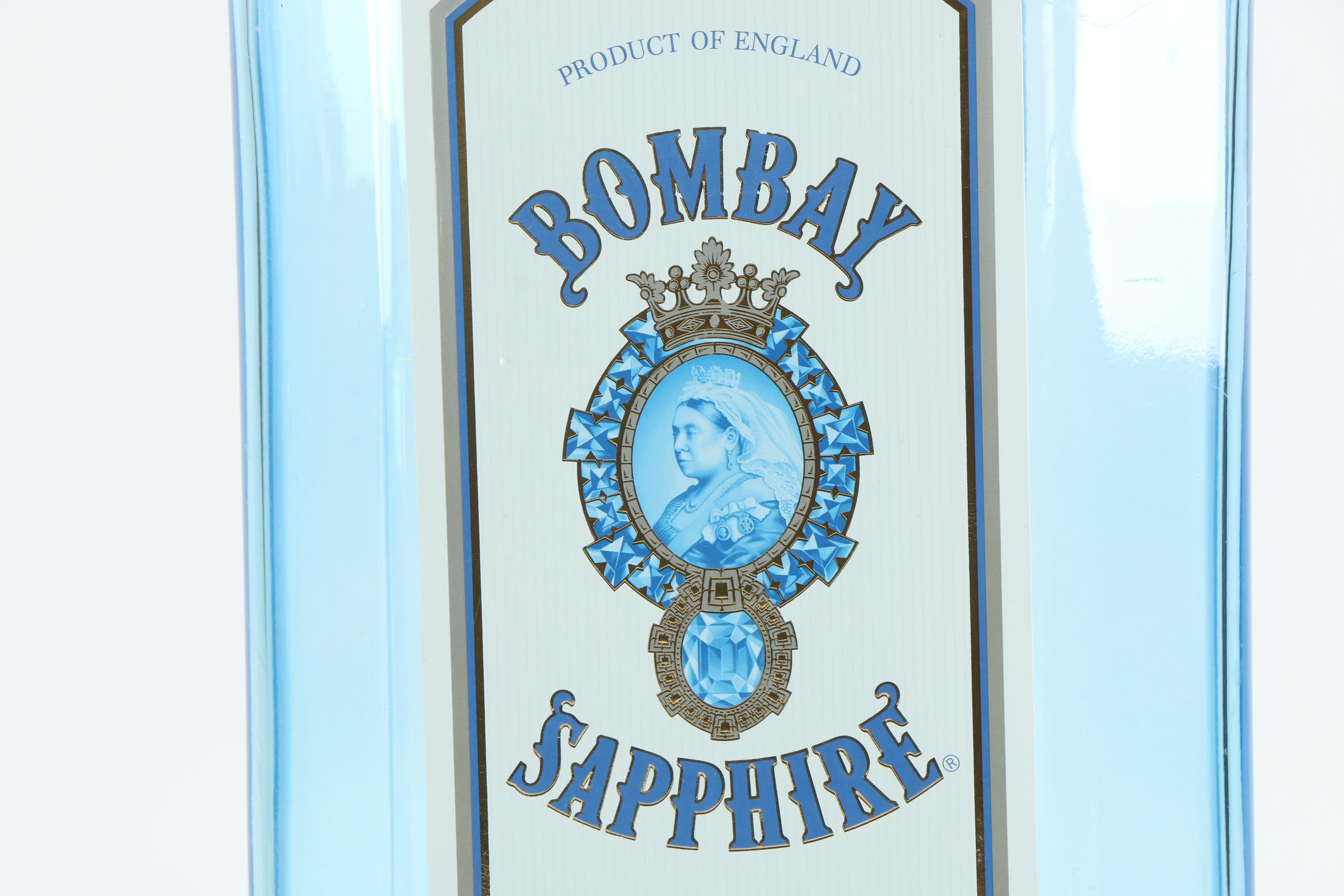 Bombay Sapphire Gin Bottle