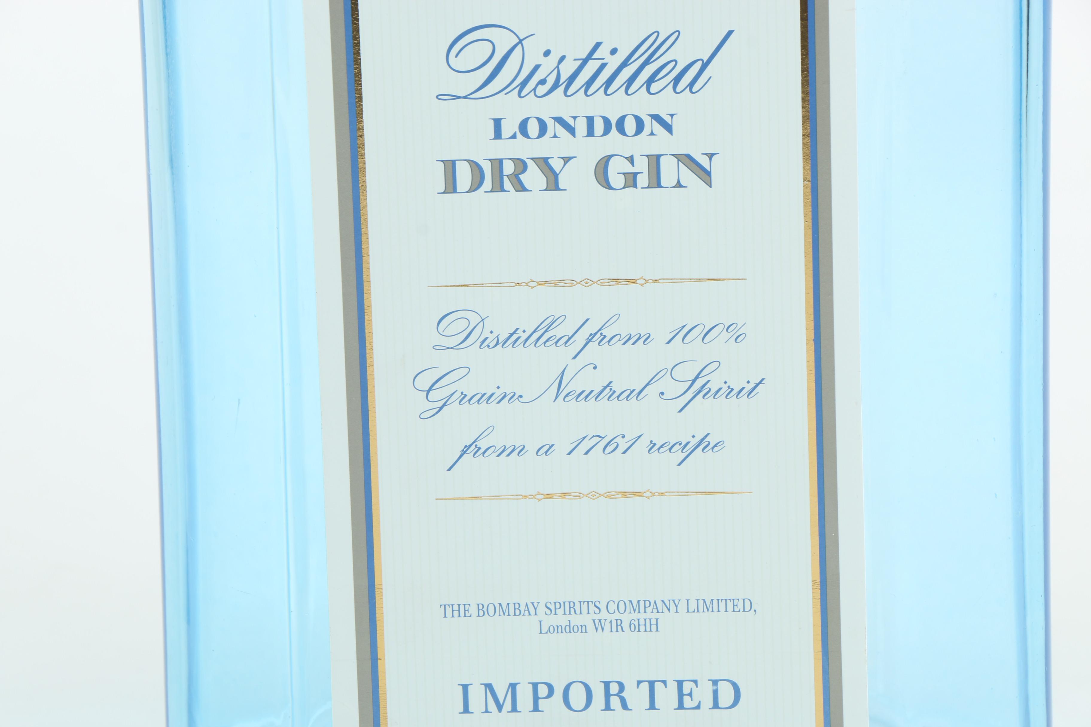 Bombay Sapphire Gin Bottle