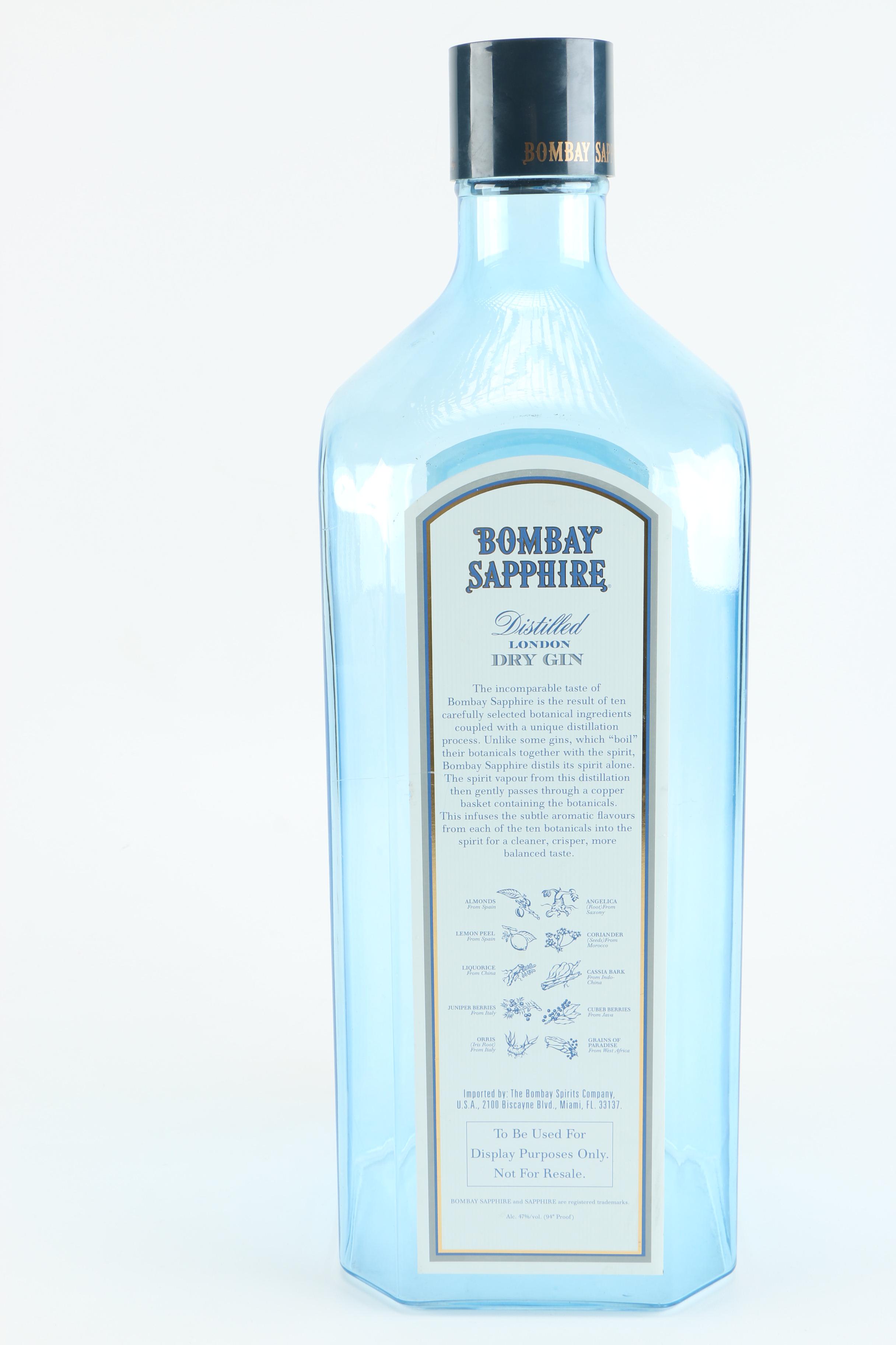 Bombay Sapphire Gin Bottle
