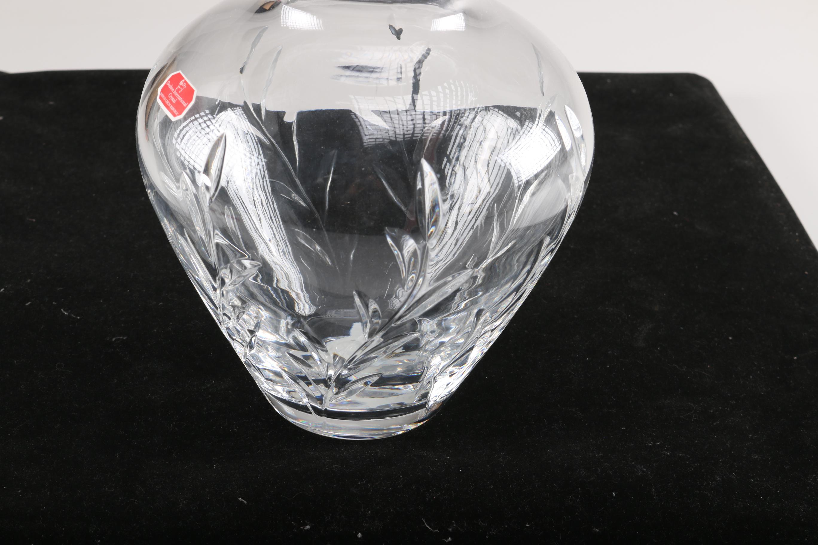 Royal Doulton Crystal Vase