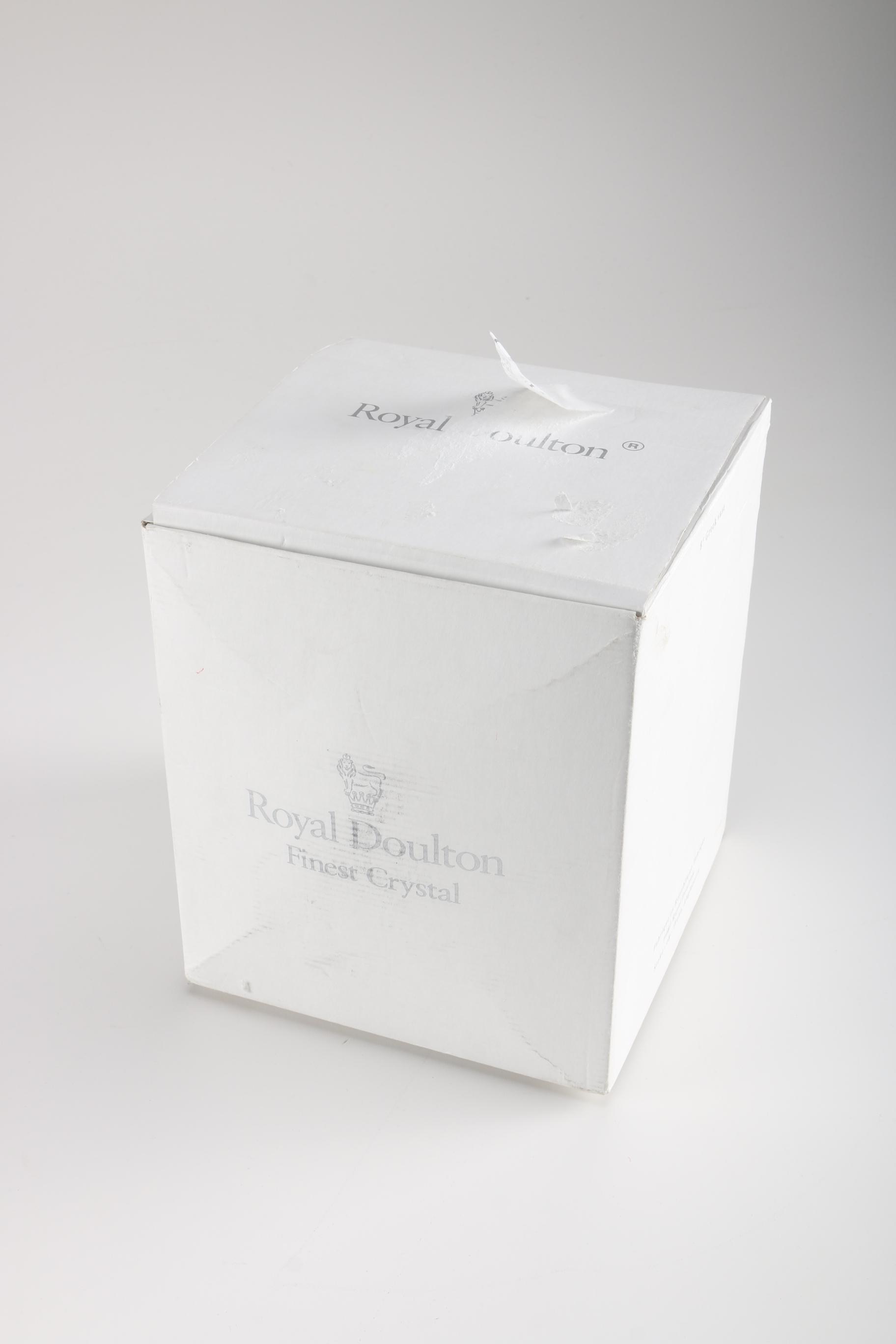 Royal Doulton Crystal Vase