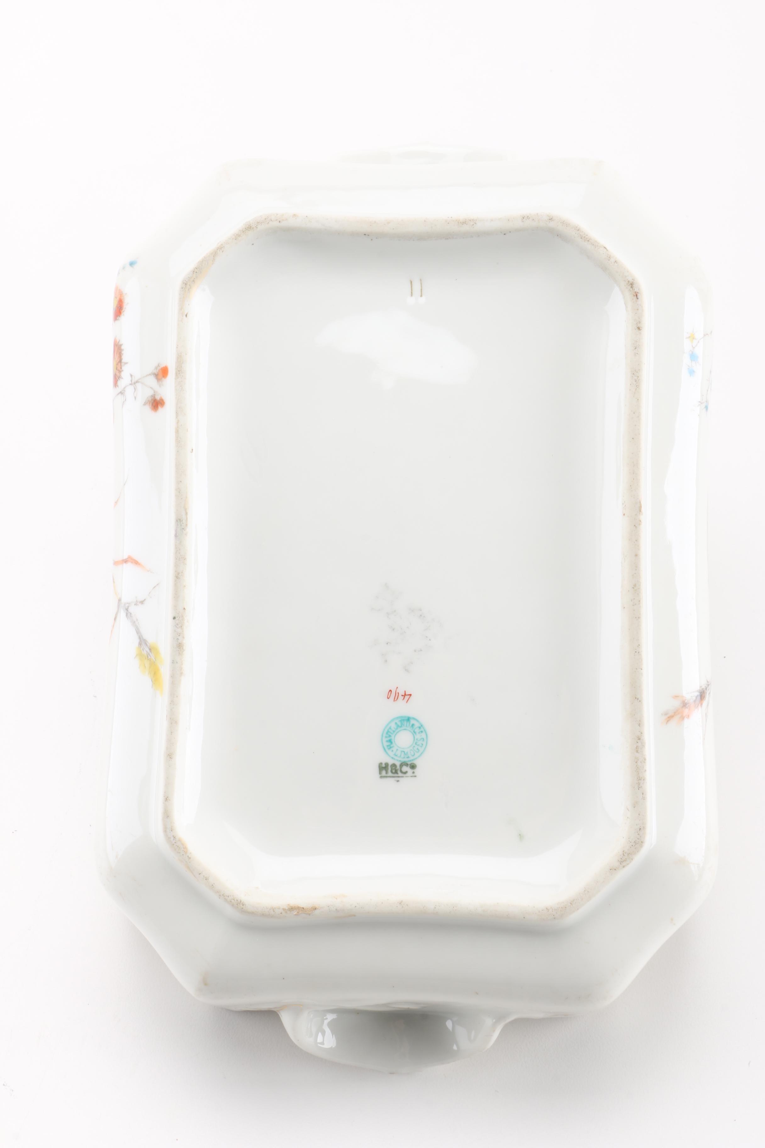 Antique Haviland Limoges Porcelain Serving Dish