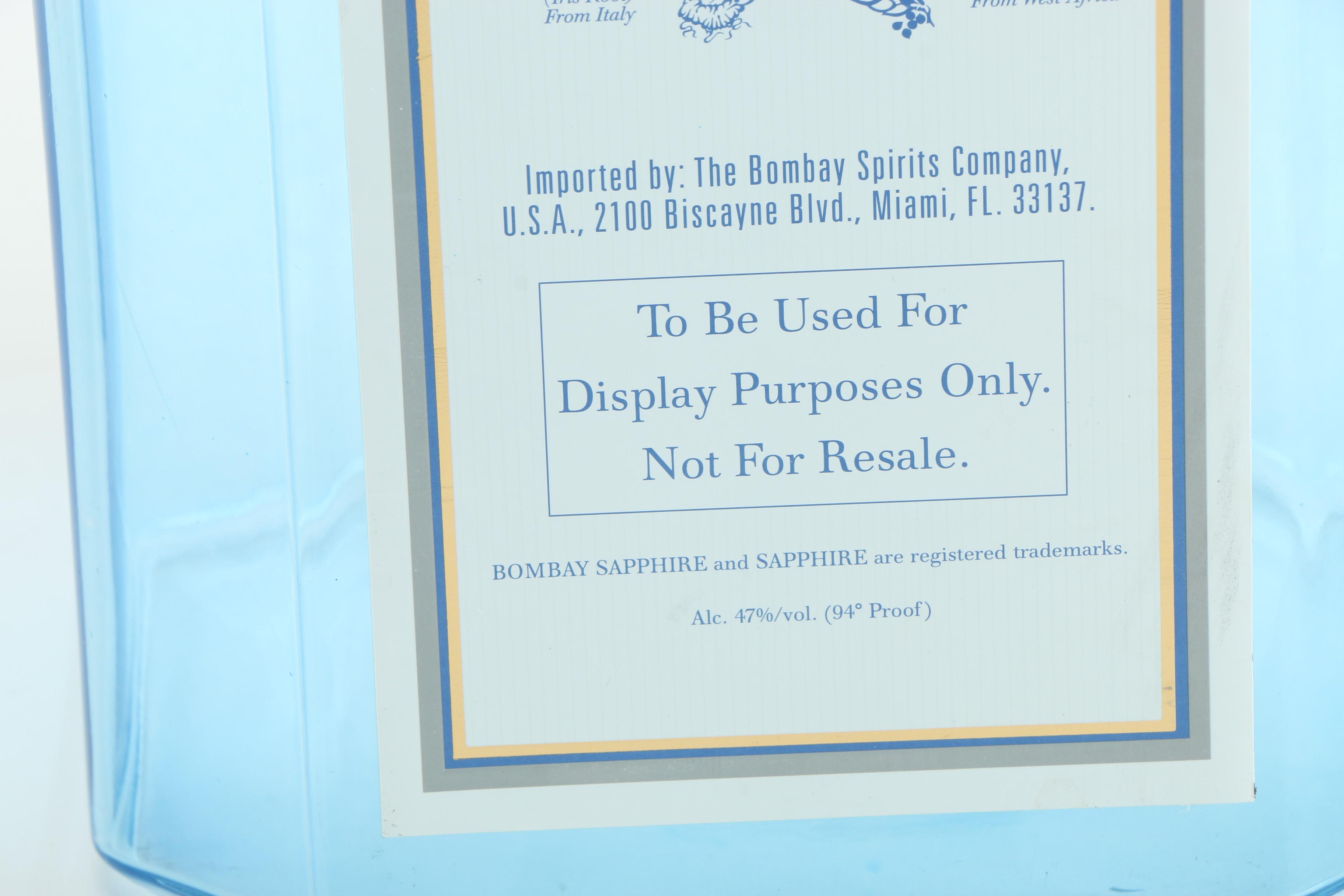 Bombay Sapphire Gin Bottle