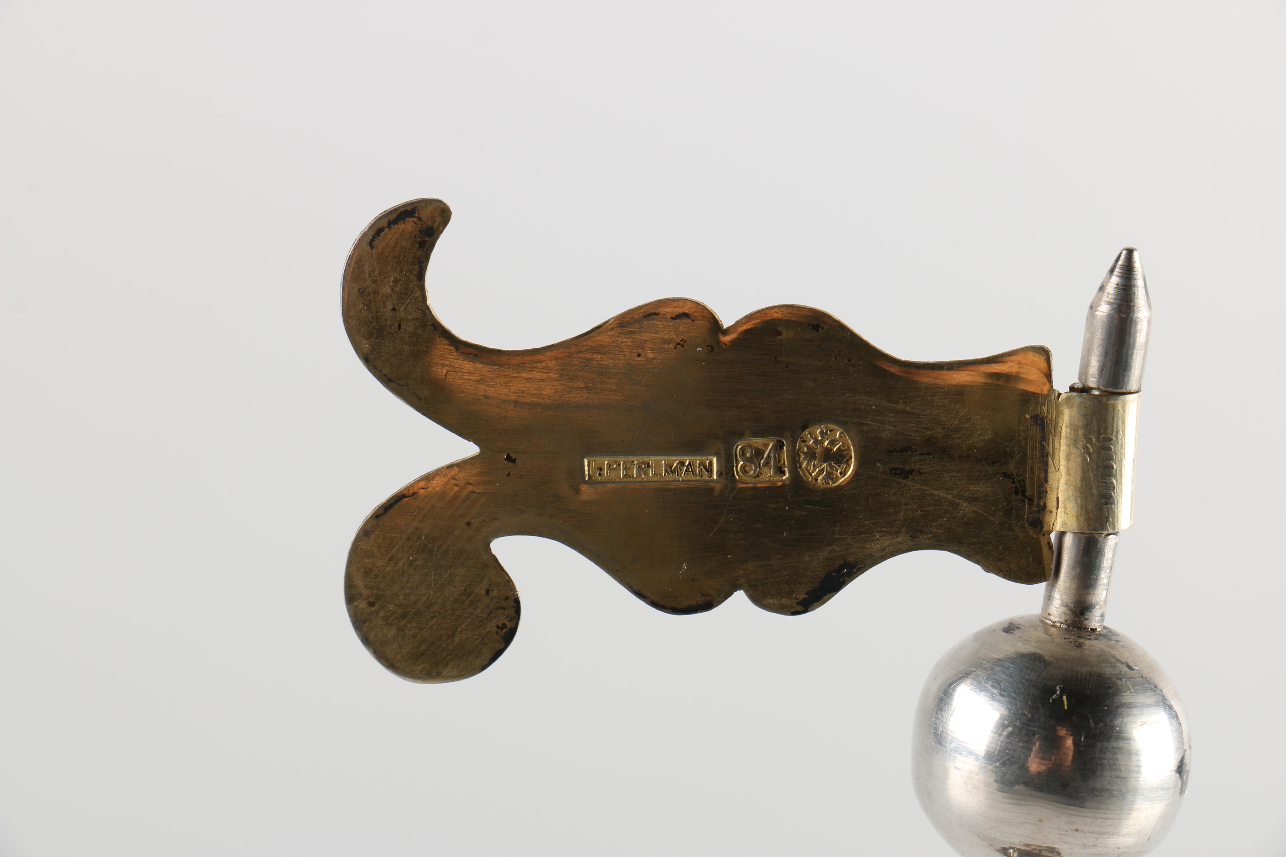 19th Century Russian Silver Spice Tower