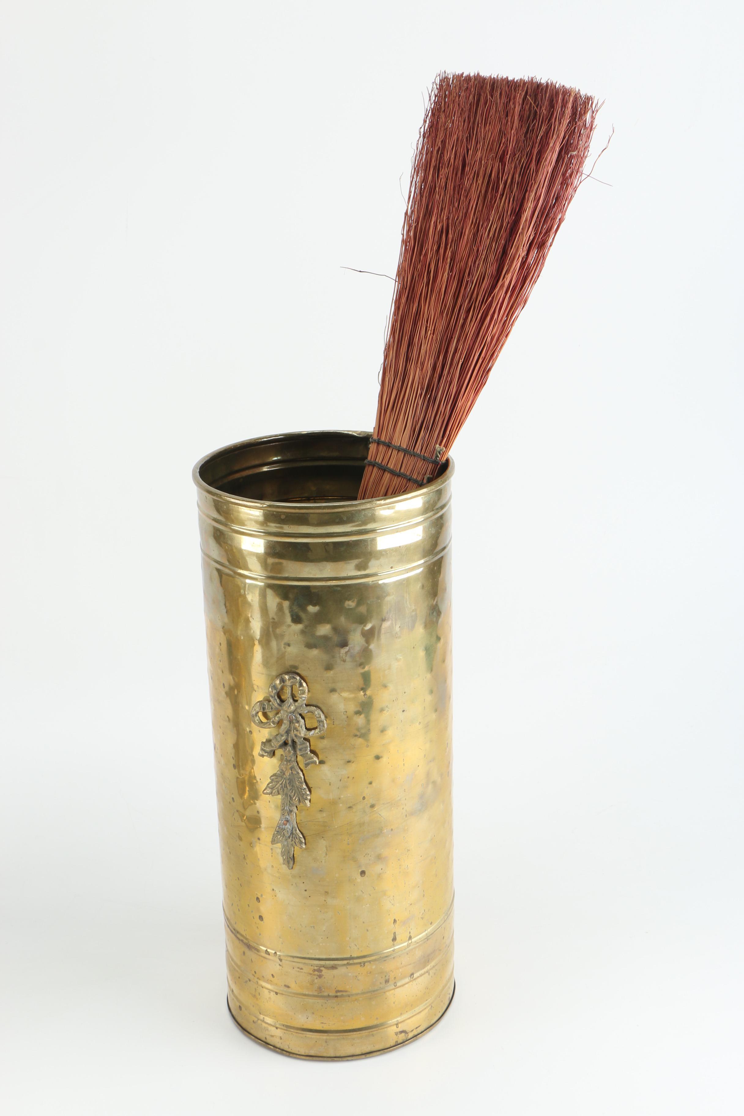 Vintage Hammered Brass Decor