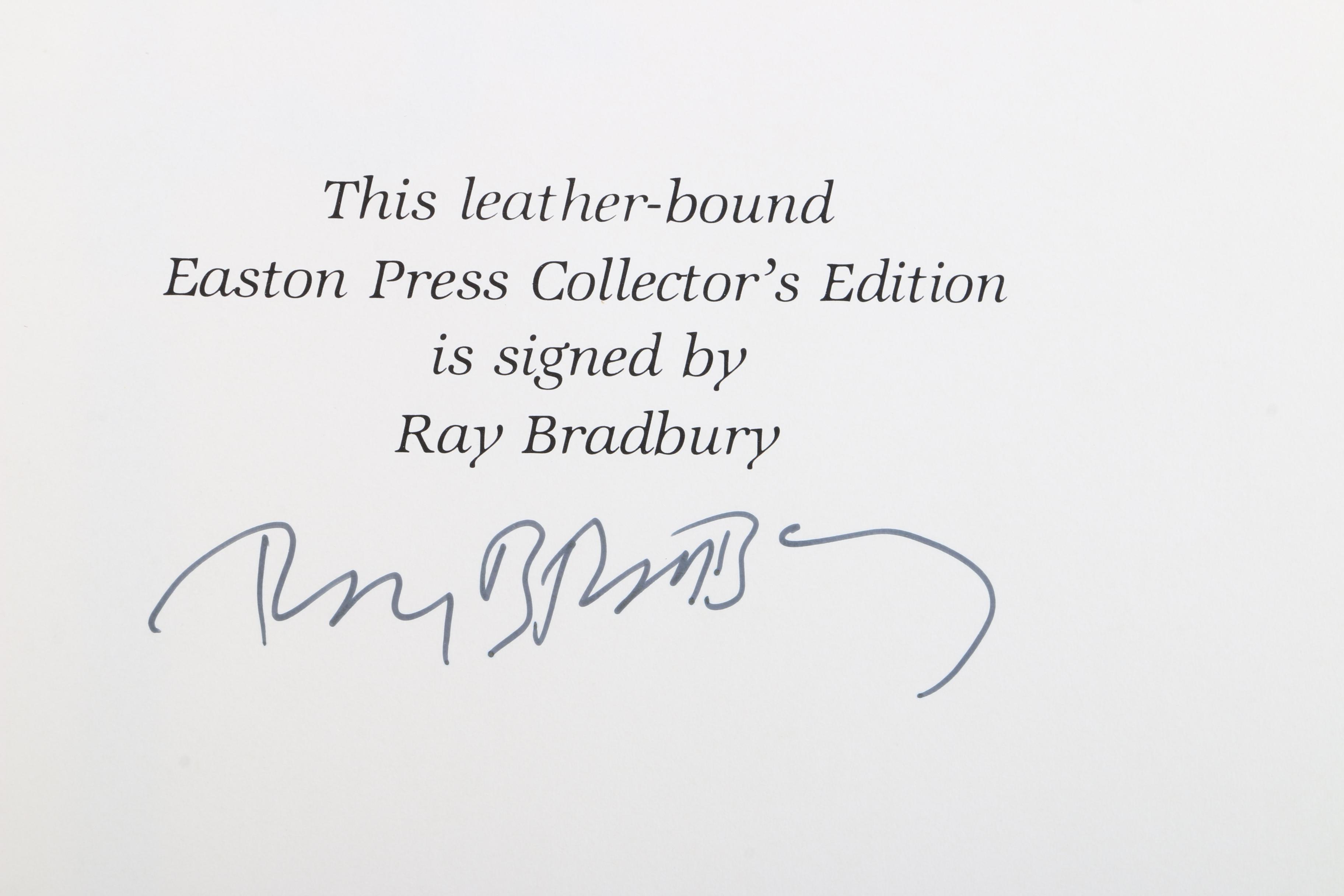 Signed Deluxe Limited Edition Easton Press "Fahrenheit 451" by Ray Bradbury