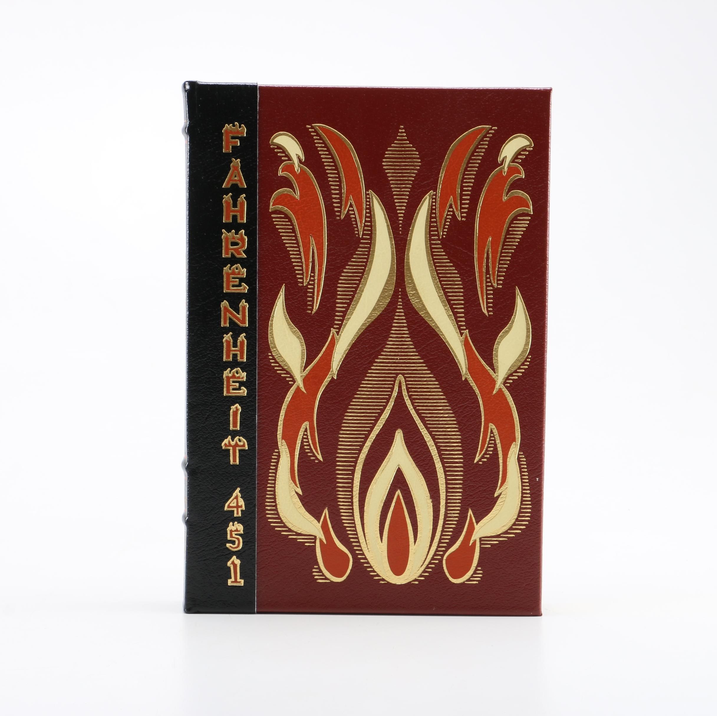 Signed Deluxe Limited Edition Easton Press "Fahrenheit 451" by Ray Bradbury