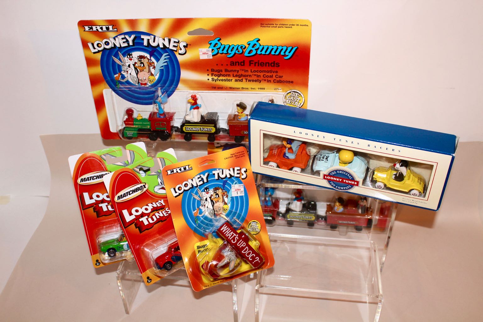 Vintage Disney and Warner Brothers Collectible Toy Cars