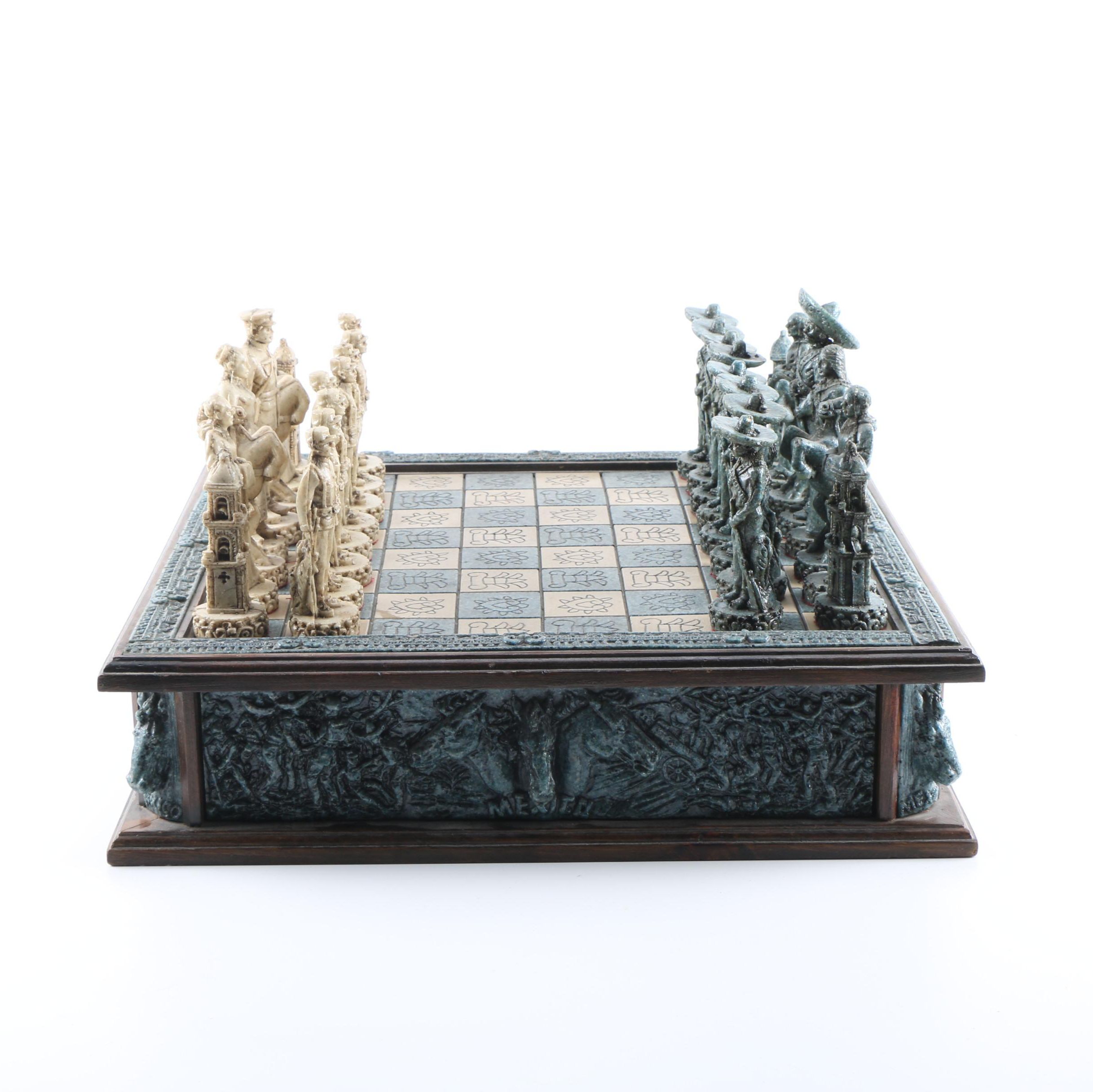 Ornate Chess Set