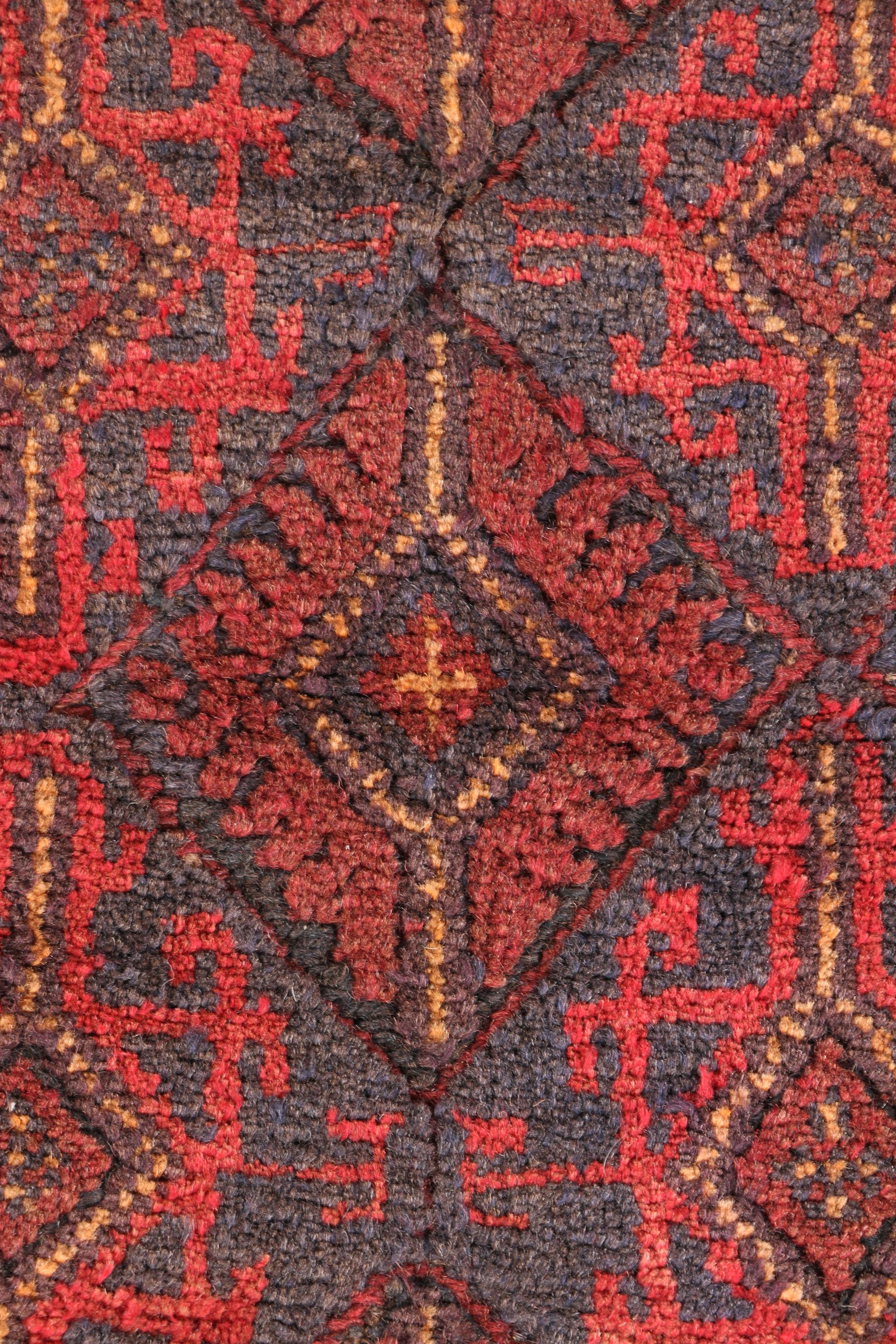 Hand-Knotted Baluch Carpet Runner