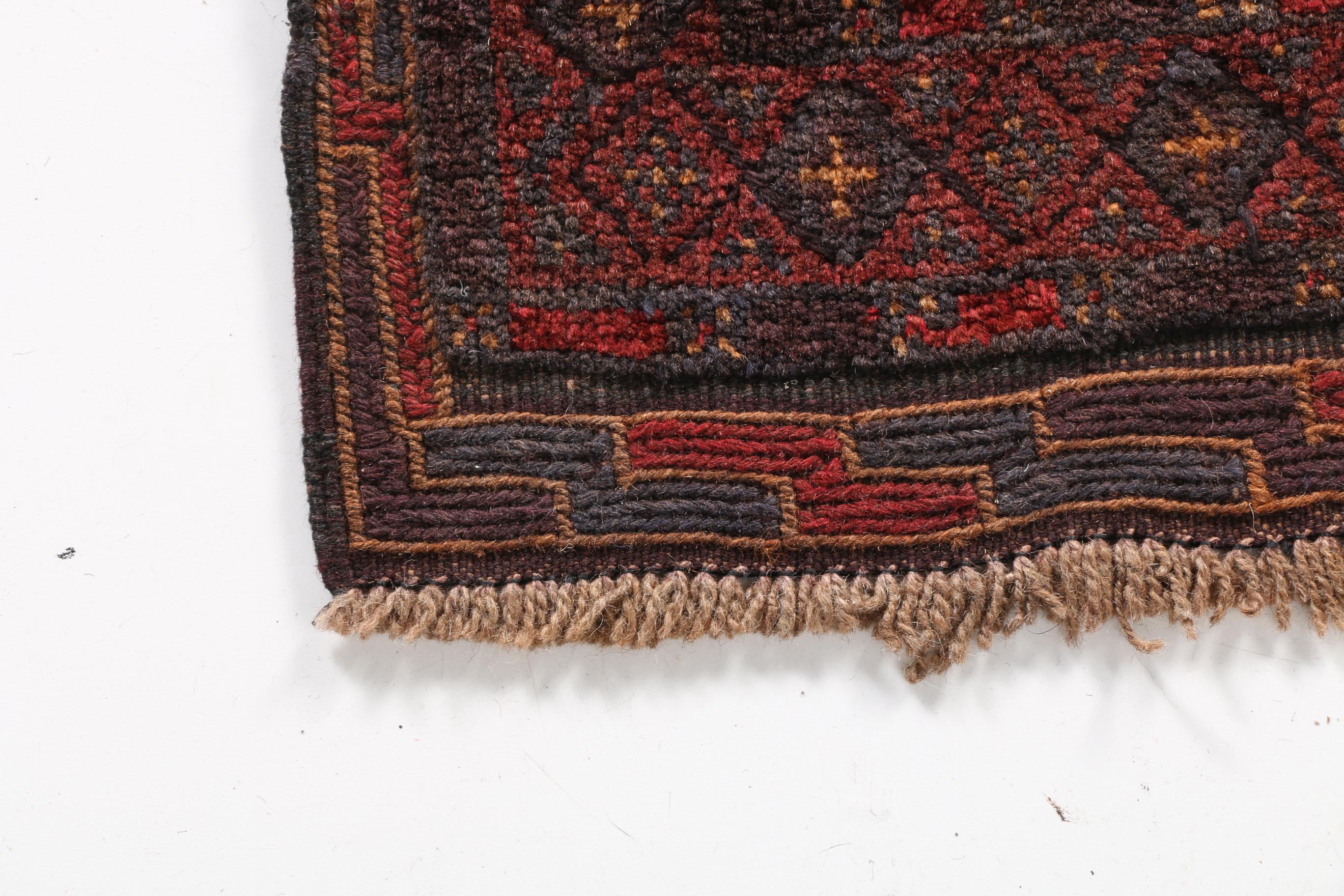 Hand-Knotted Baluch Carpet Runner