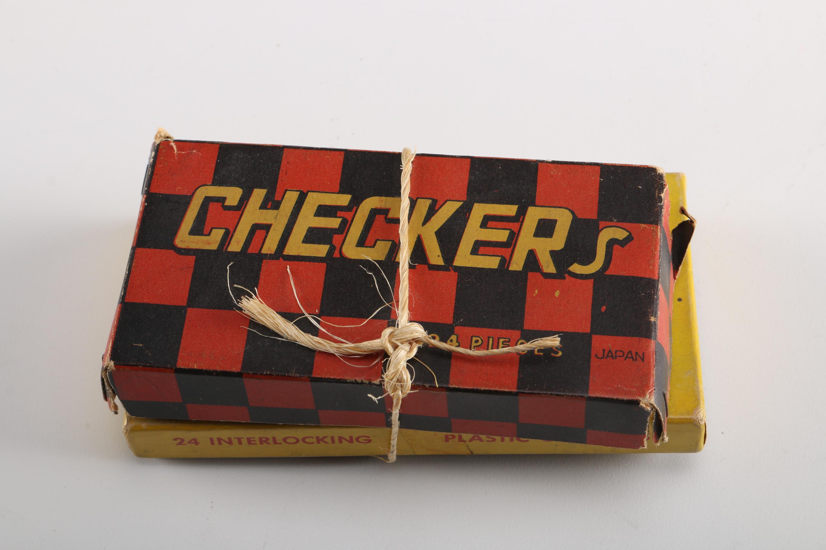 Vintage Domino and Checker Sets