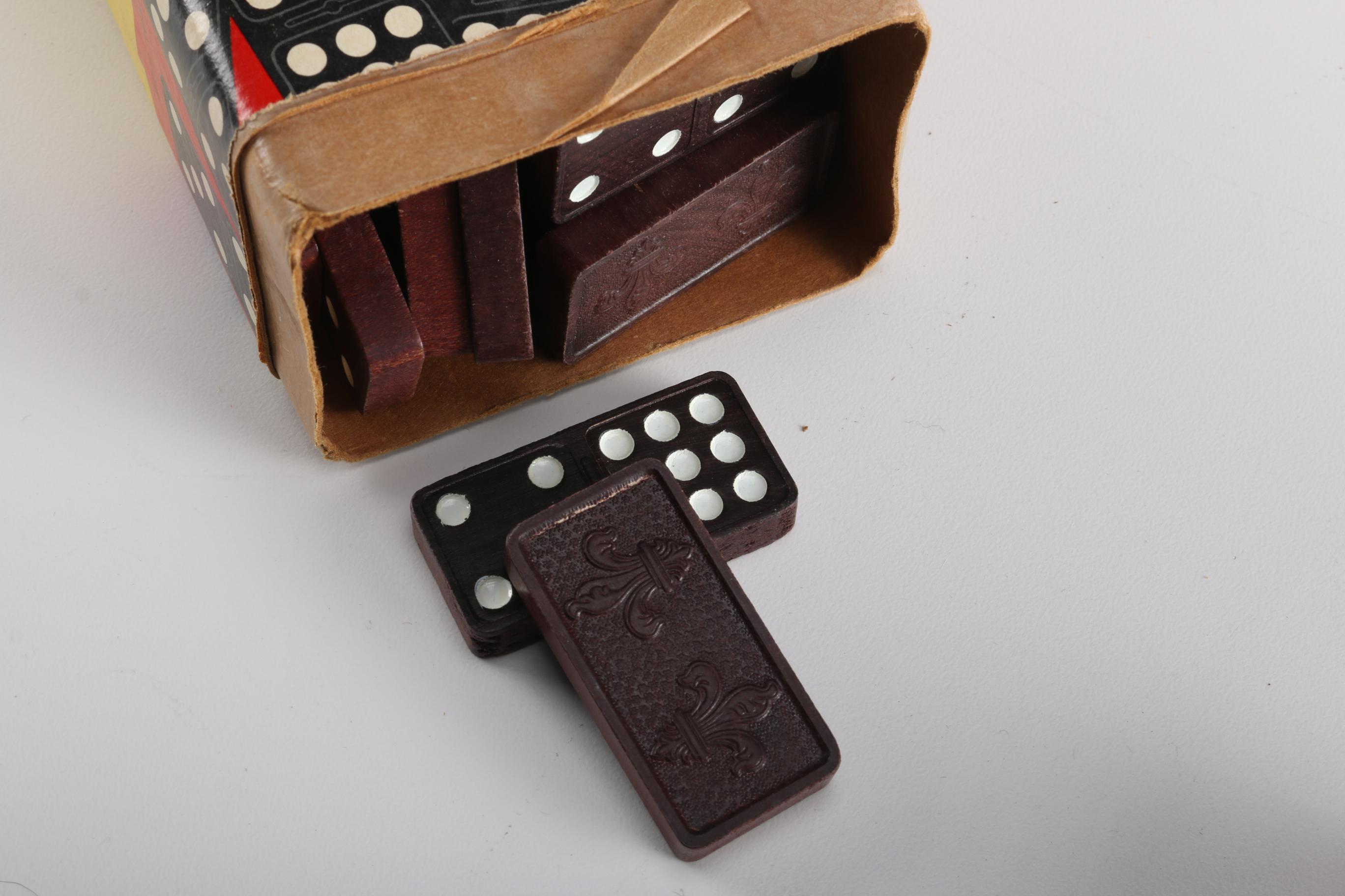 Vintage Domino and Checker Sets