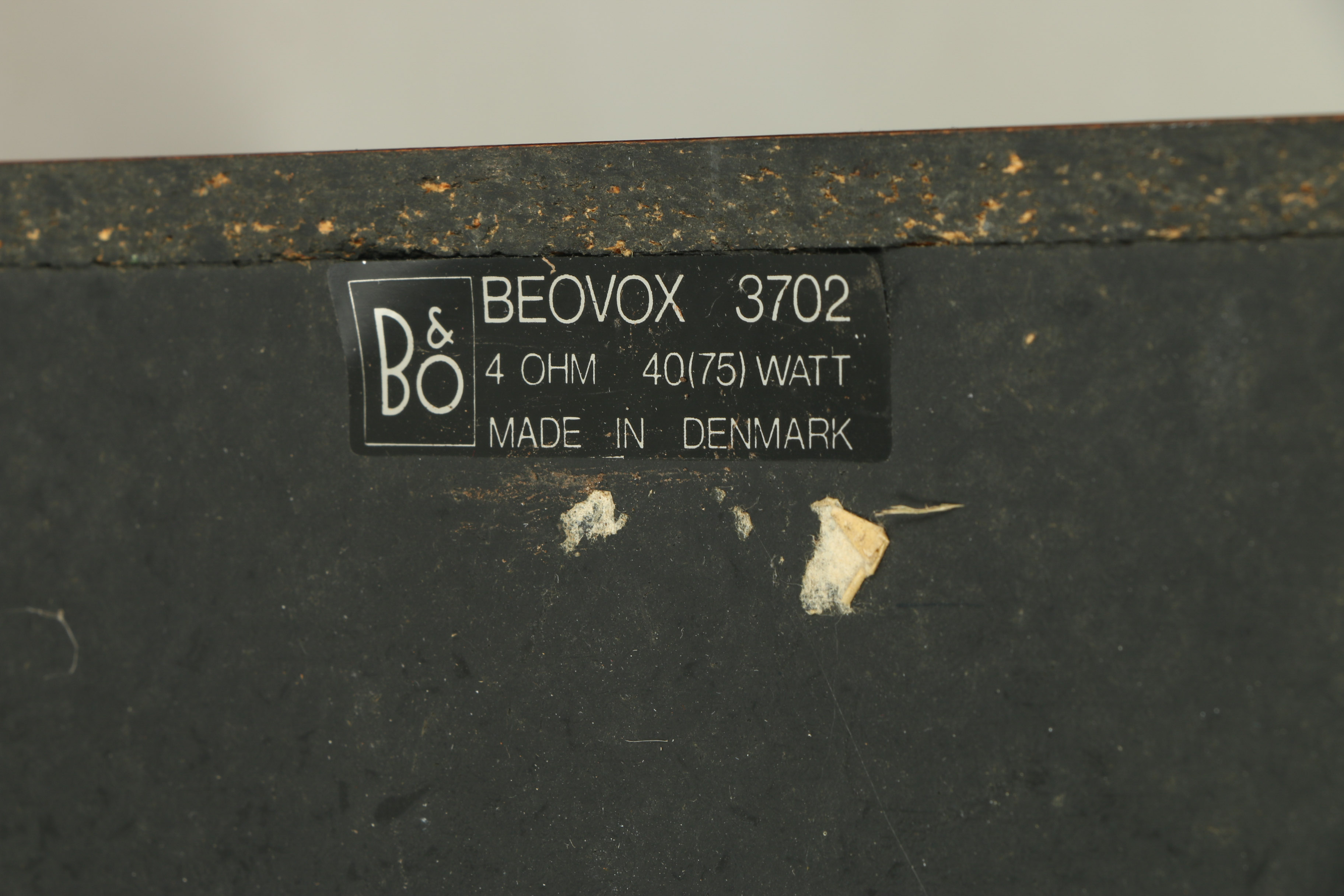 Bang & Olufsen Beovox 3702 Speakers
