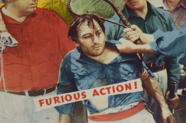 Original 1952 "Tropic Fury" One-Sheet Theatrical Poster