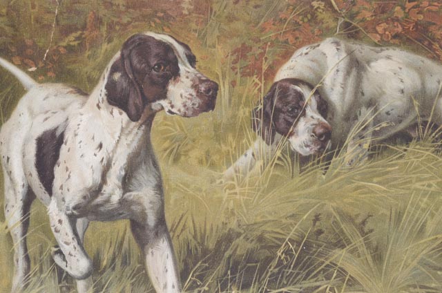 Antique Chromolithograph After Gustav Muss-Arnolt