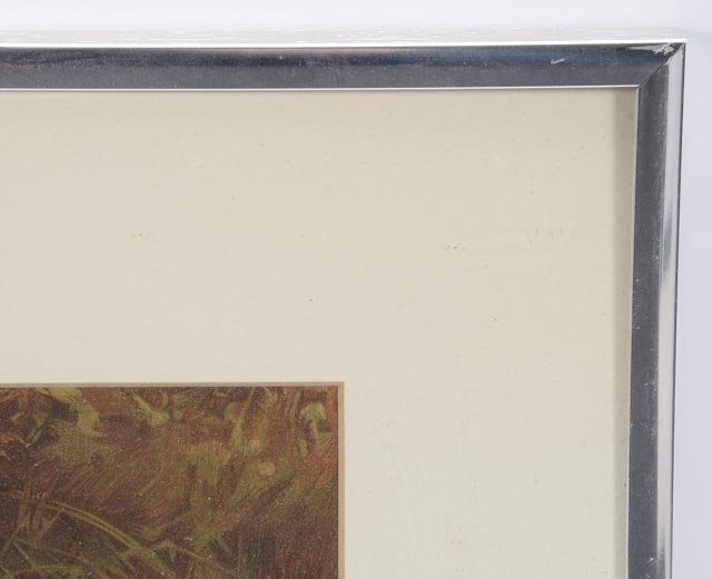 Antique Chromolithograph After Gustav Muss-Arnolt