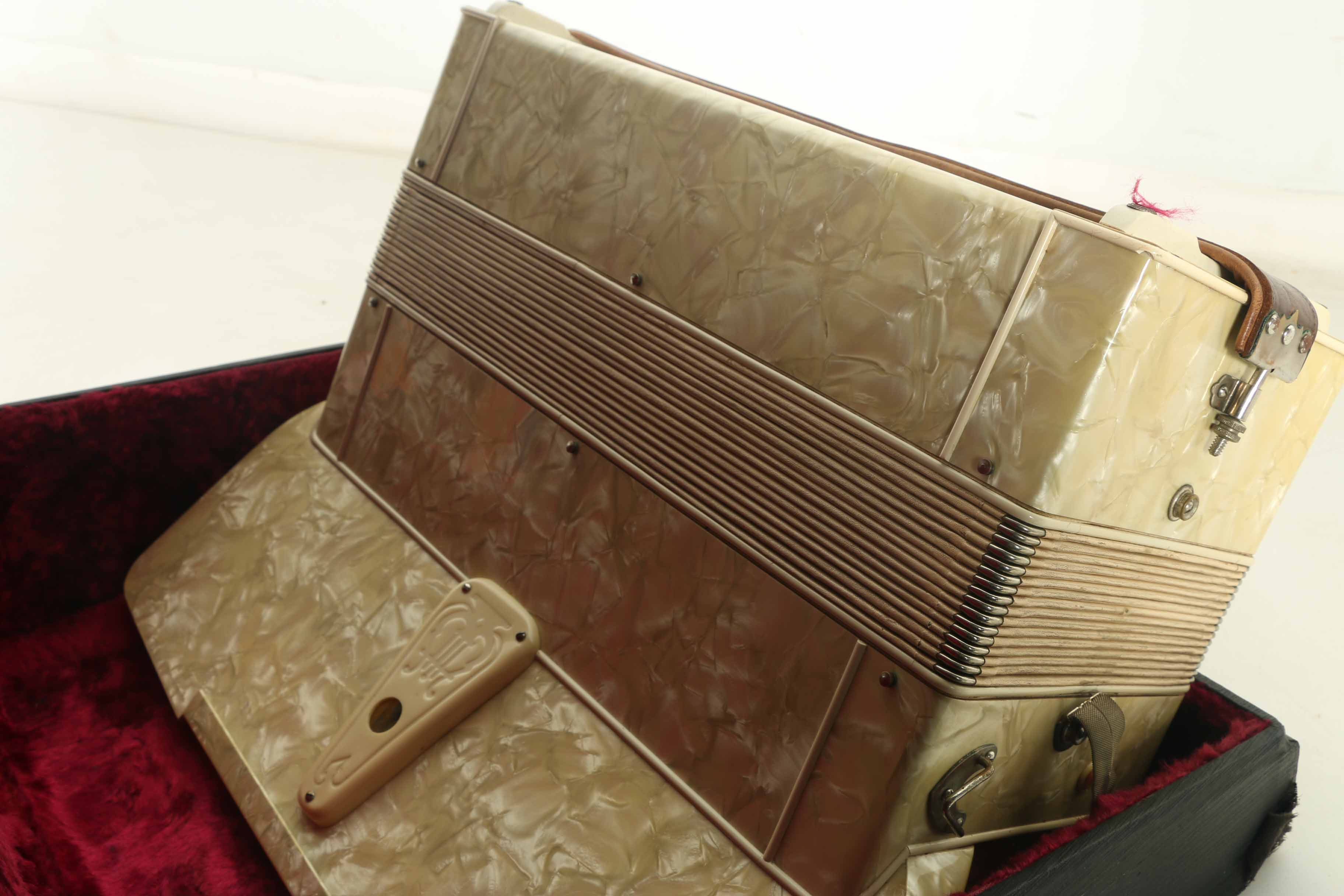 Vintage Giuseppe Venuti Accordion and Case