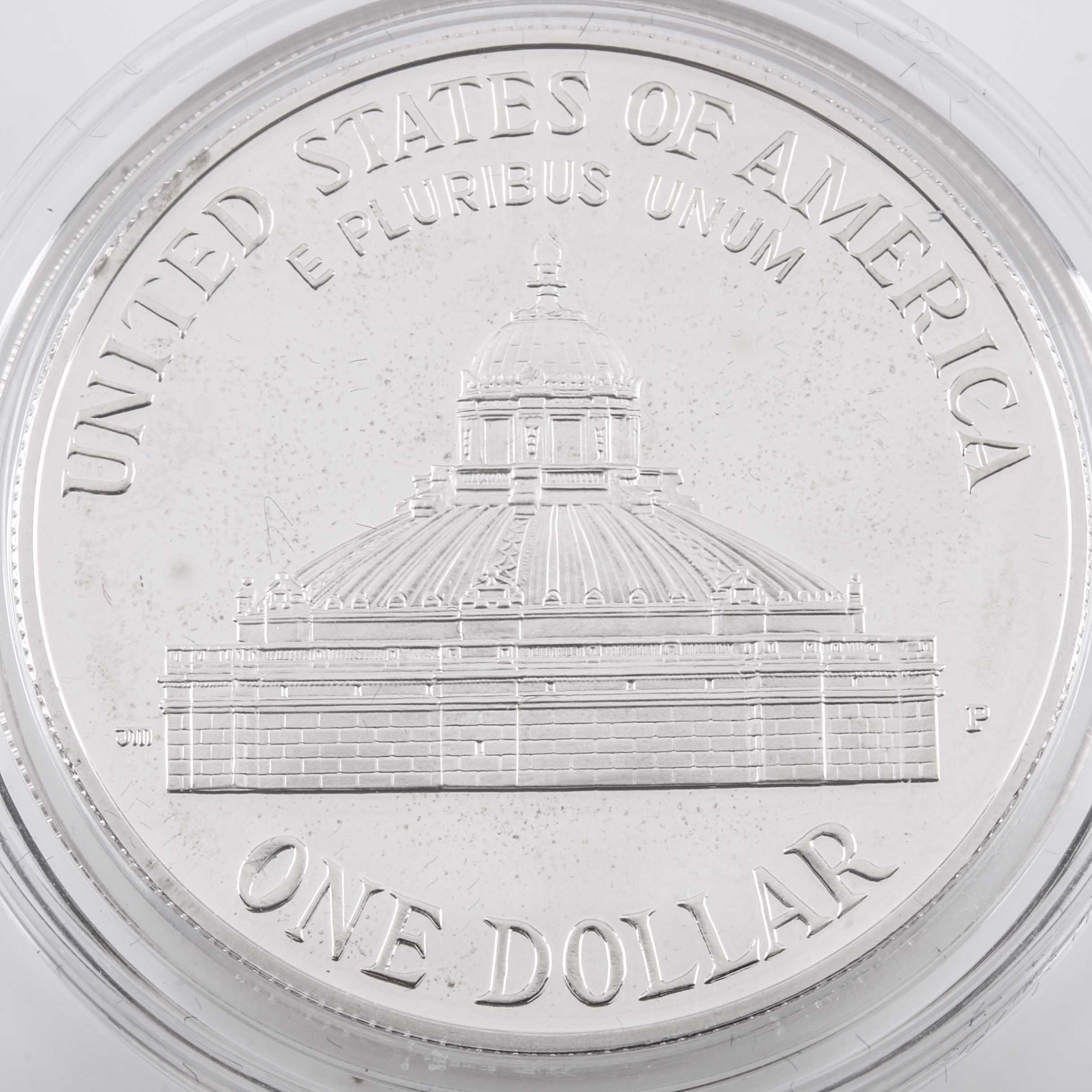 2000 Commemorative Library of Congress Proof Silver Dollar