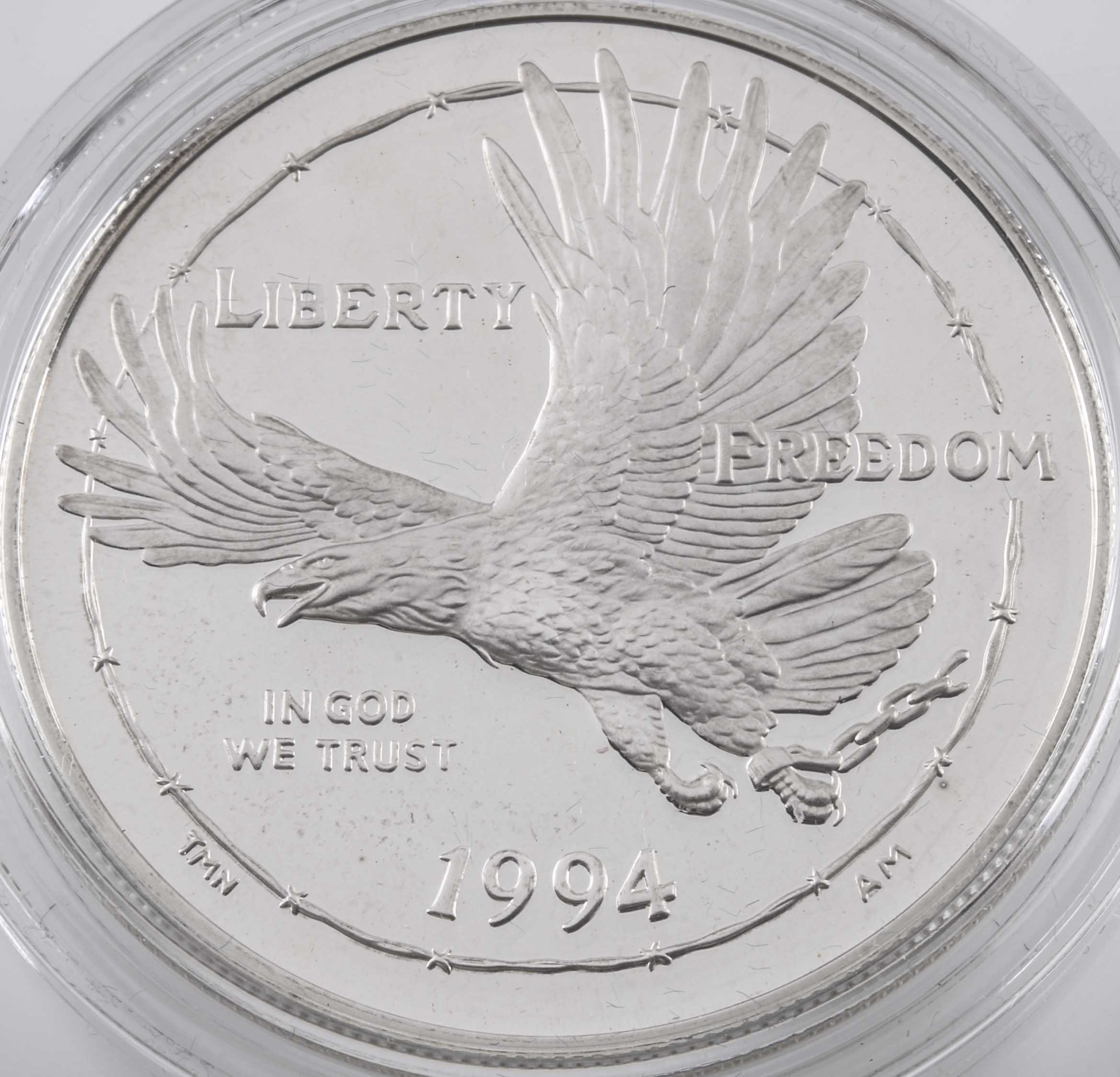 Set of Three U.S. Veterans Commemorative Proof Silver Dollars